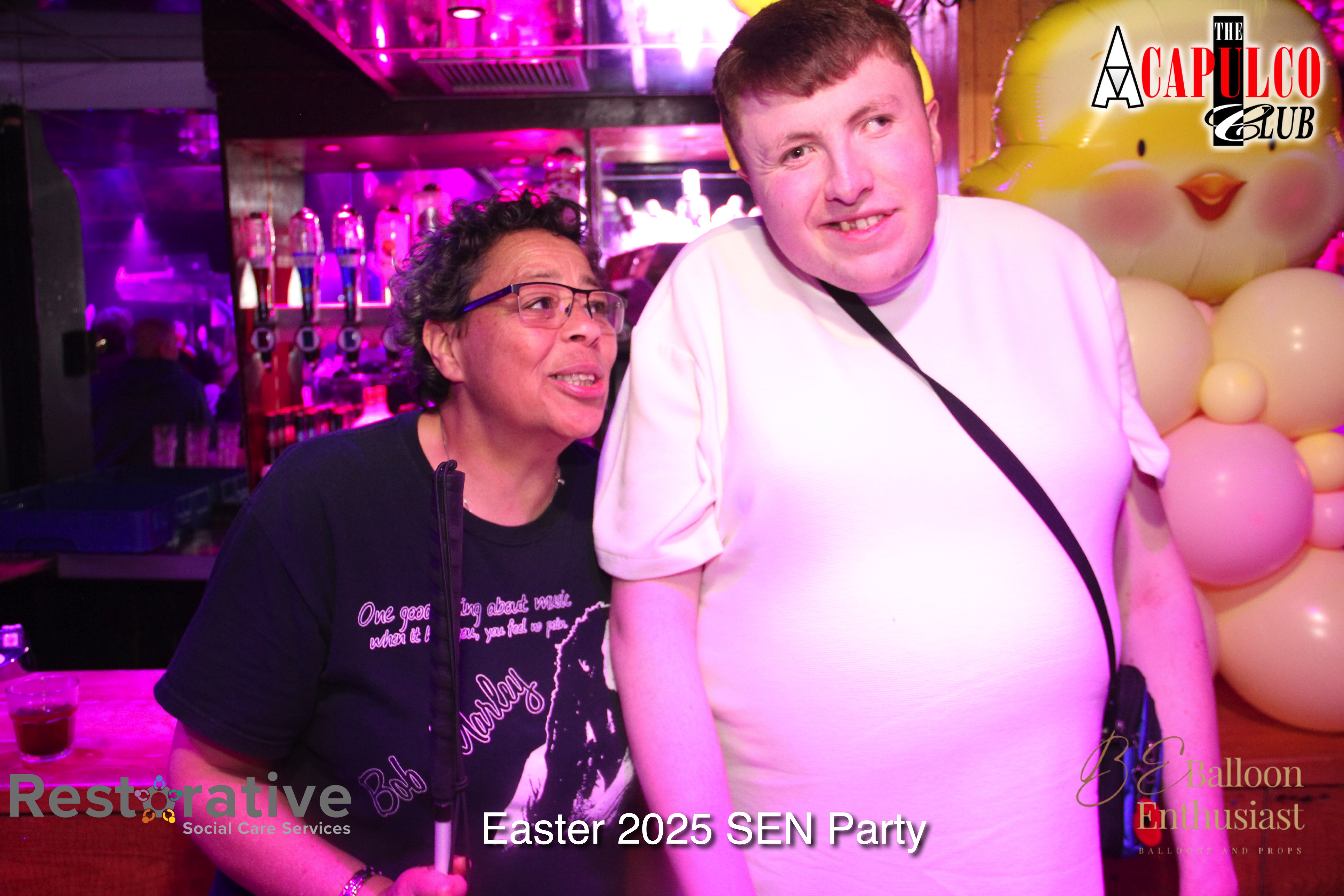 Sen Night Photos at Acapulco Easter / Easter Party
