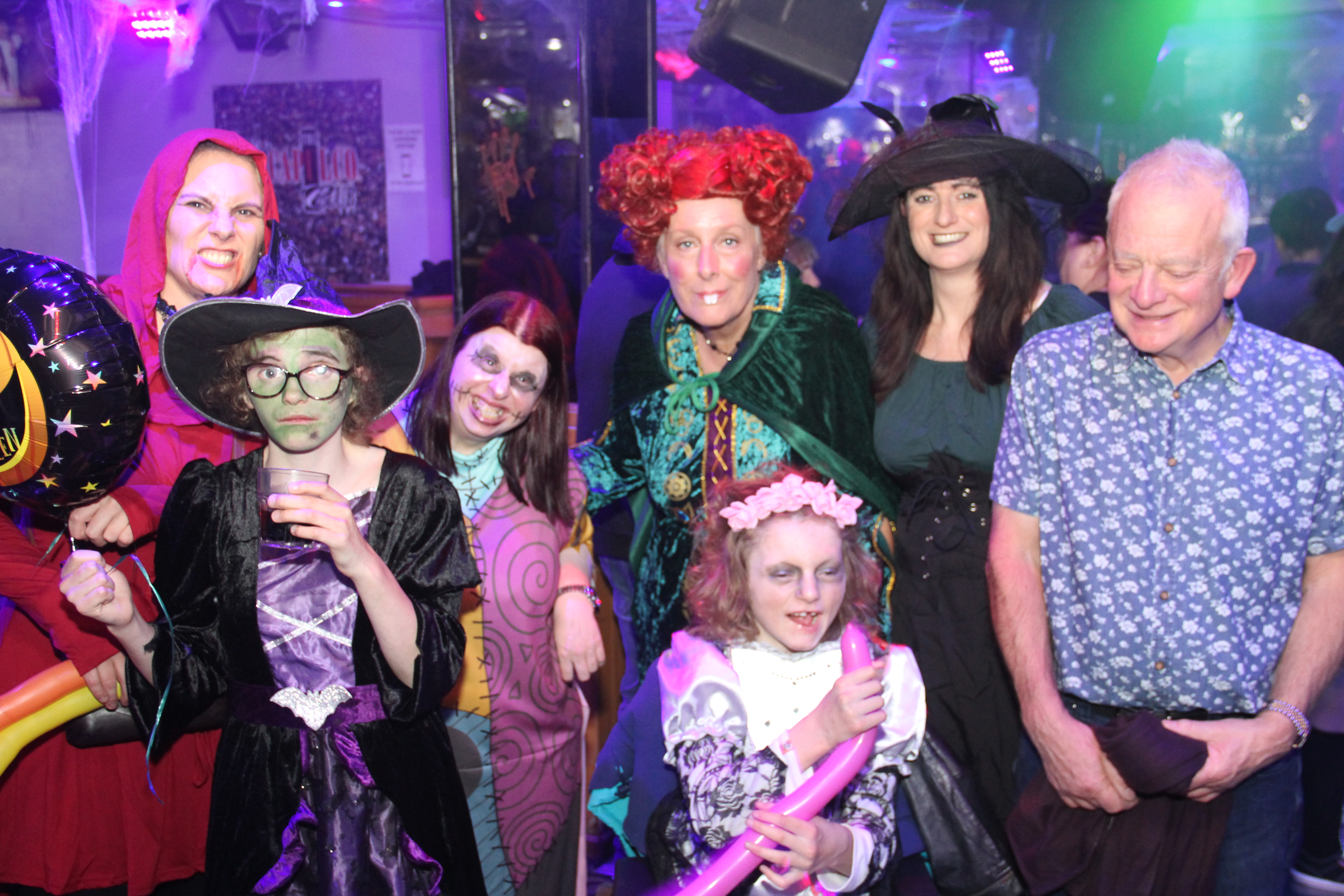 Sen Night Photos at Acapulco Halloween Party