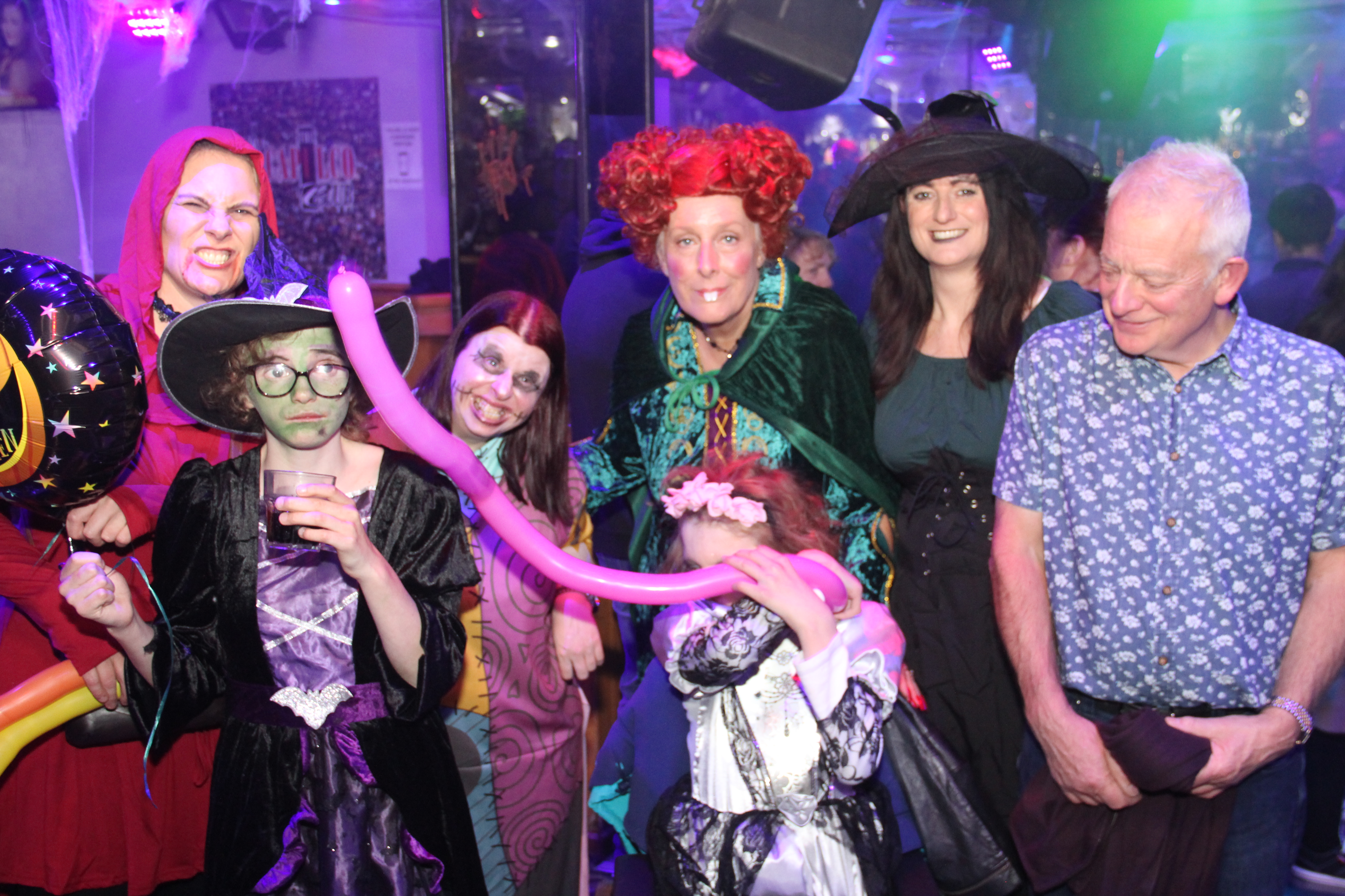 Sen Night Photos at Acapulco Halloween Party