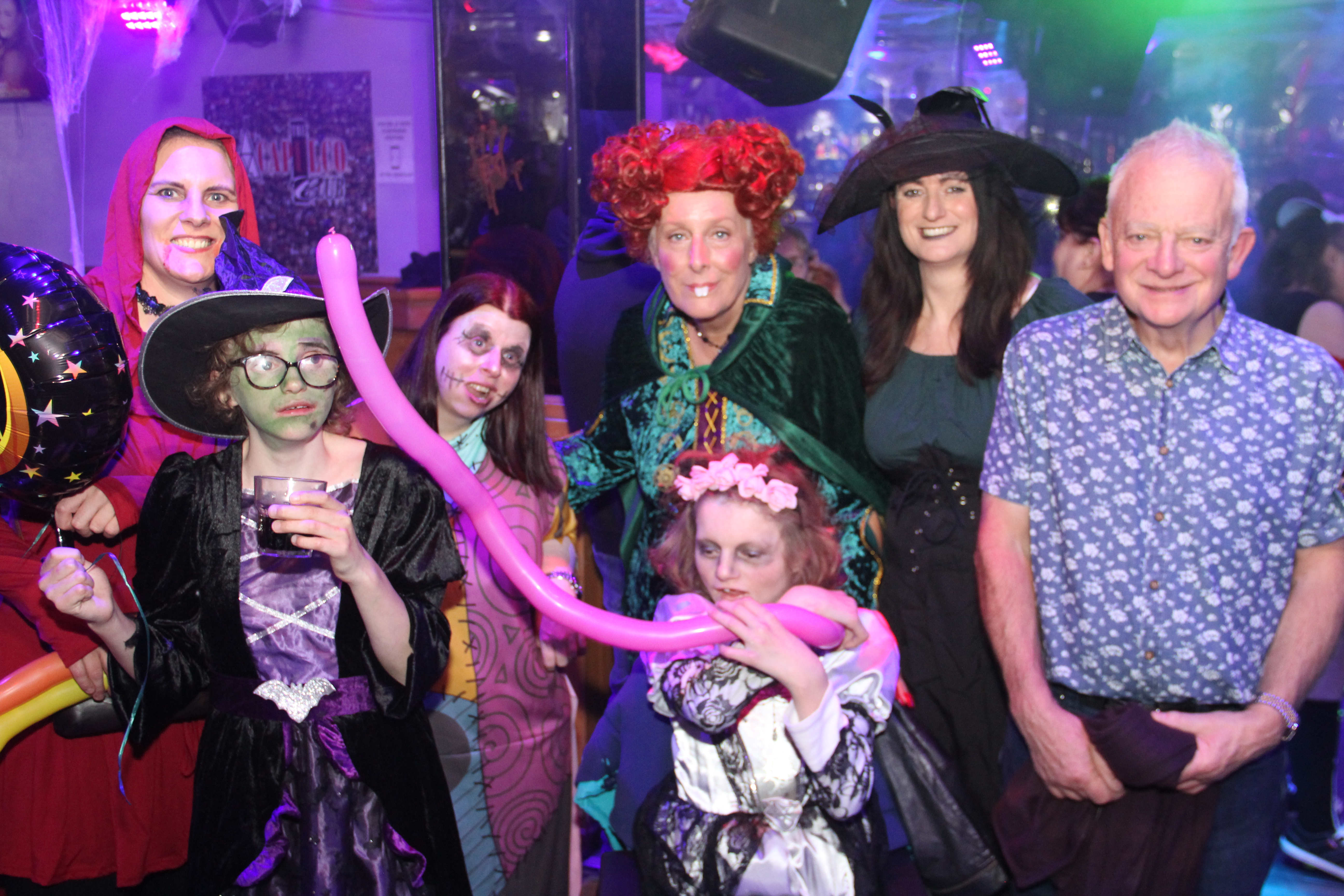 Sen Night Photos at Acapulco Halloween Party
