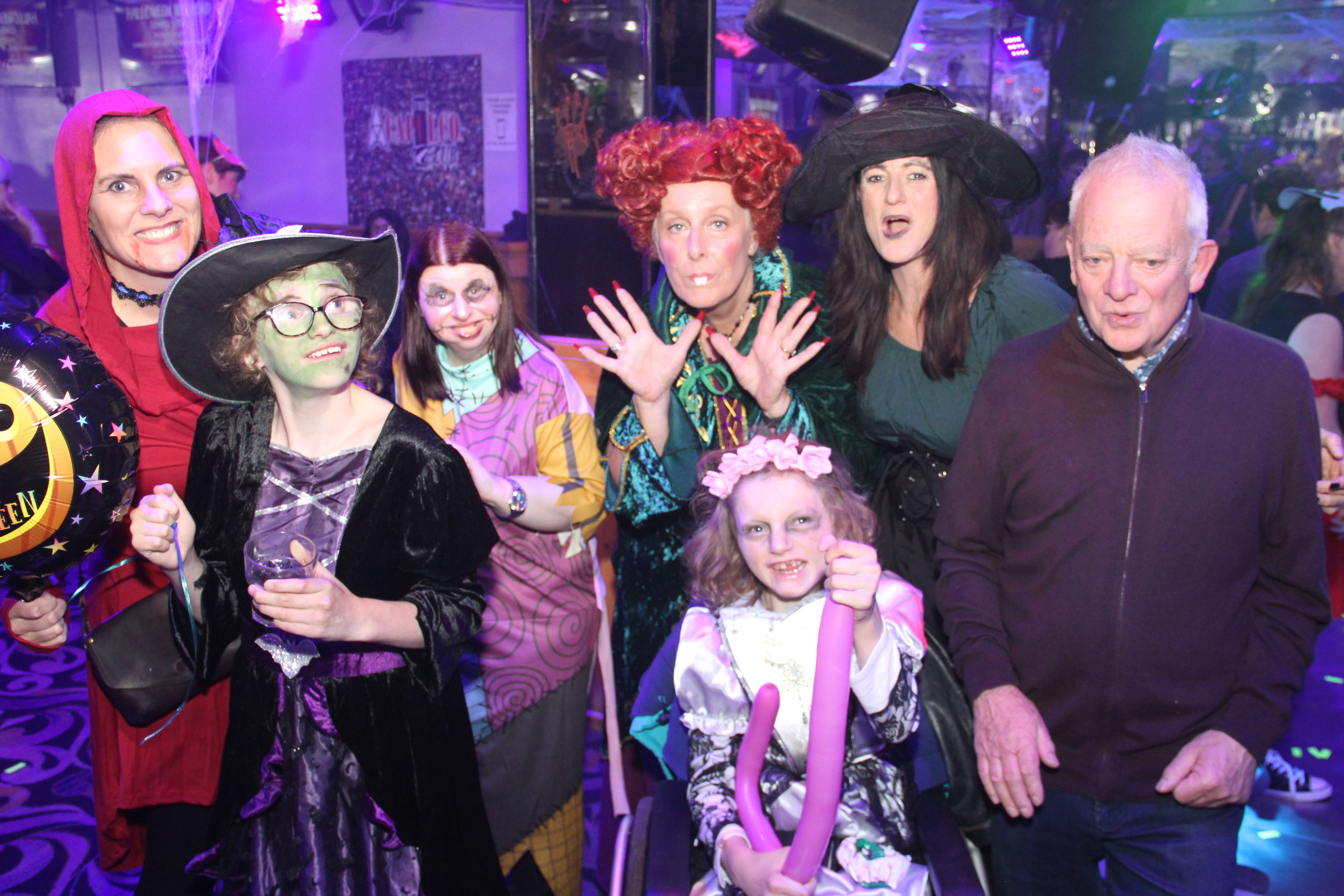 Sen Night Photos at Acapulco Halloween Party
