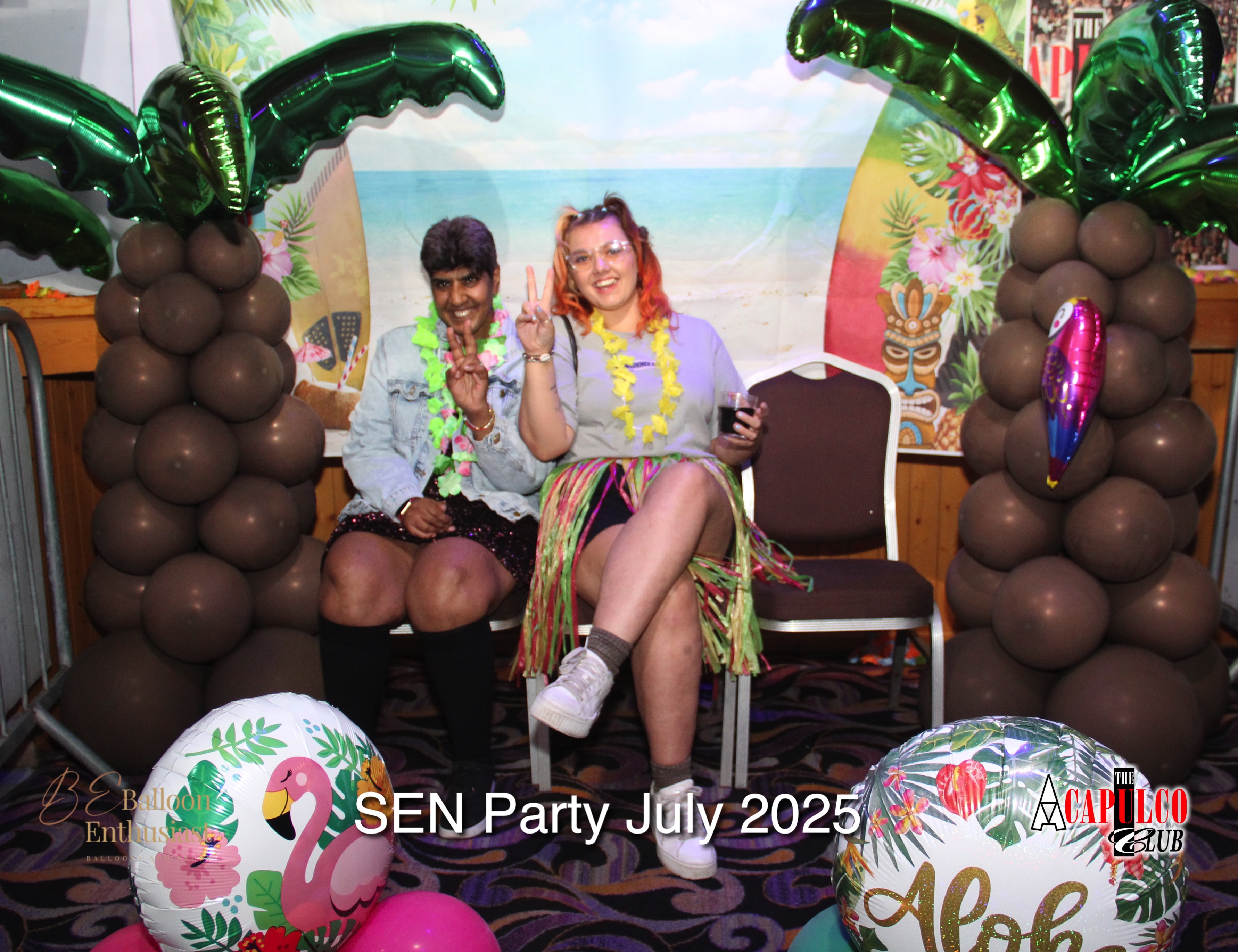 Sen Night Photos at Acapulco Easter / Summer Hawaiian Party - July 2025
