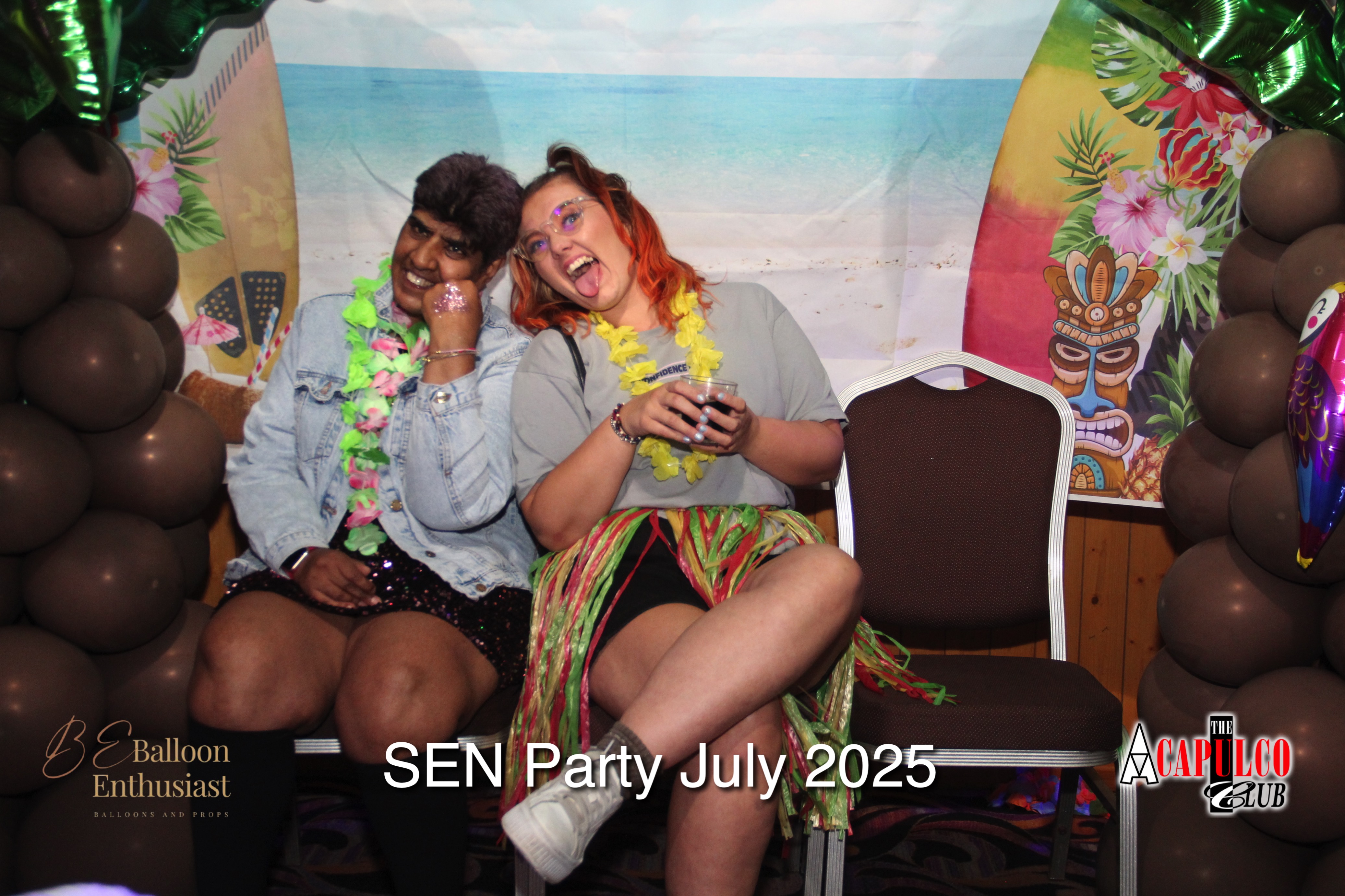 Sen Night Photos at Acapulco Easter / Summer Hawaiian Party - July 2025