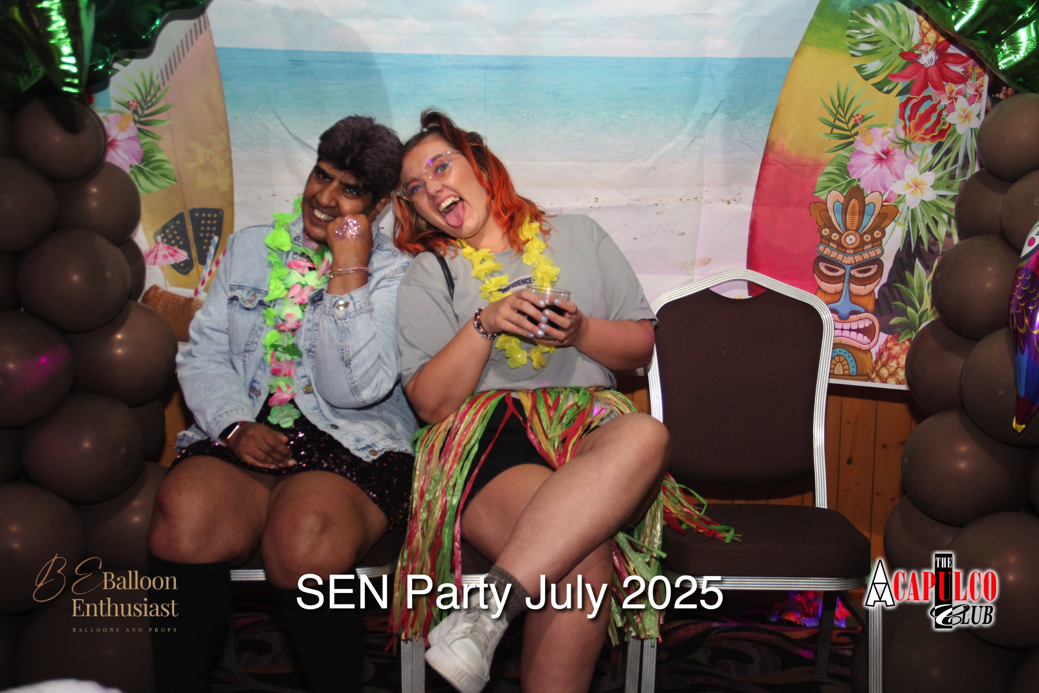 Sen Night Photos at Acapulco Easter / Summer Hawaiian Party - July 2025