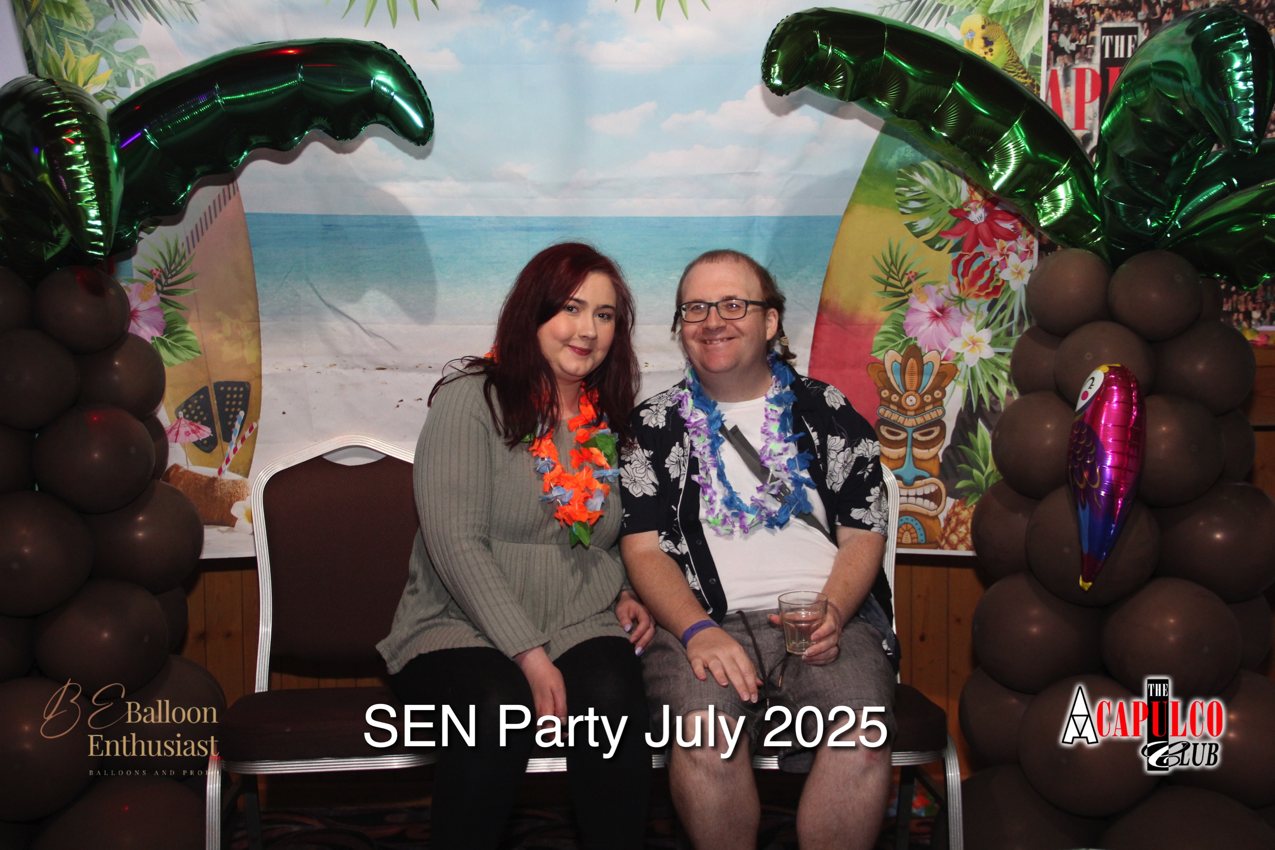Sen Night Photos at Acapulco Easter / Summer Hawaiian Party - July 2025