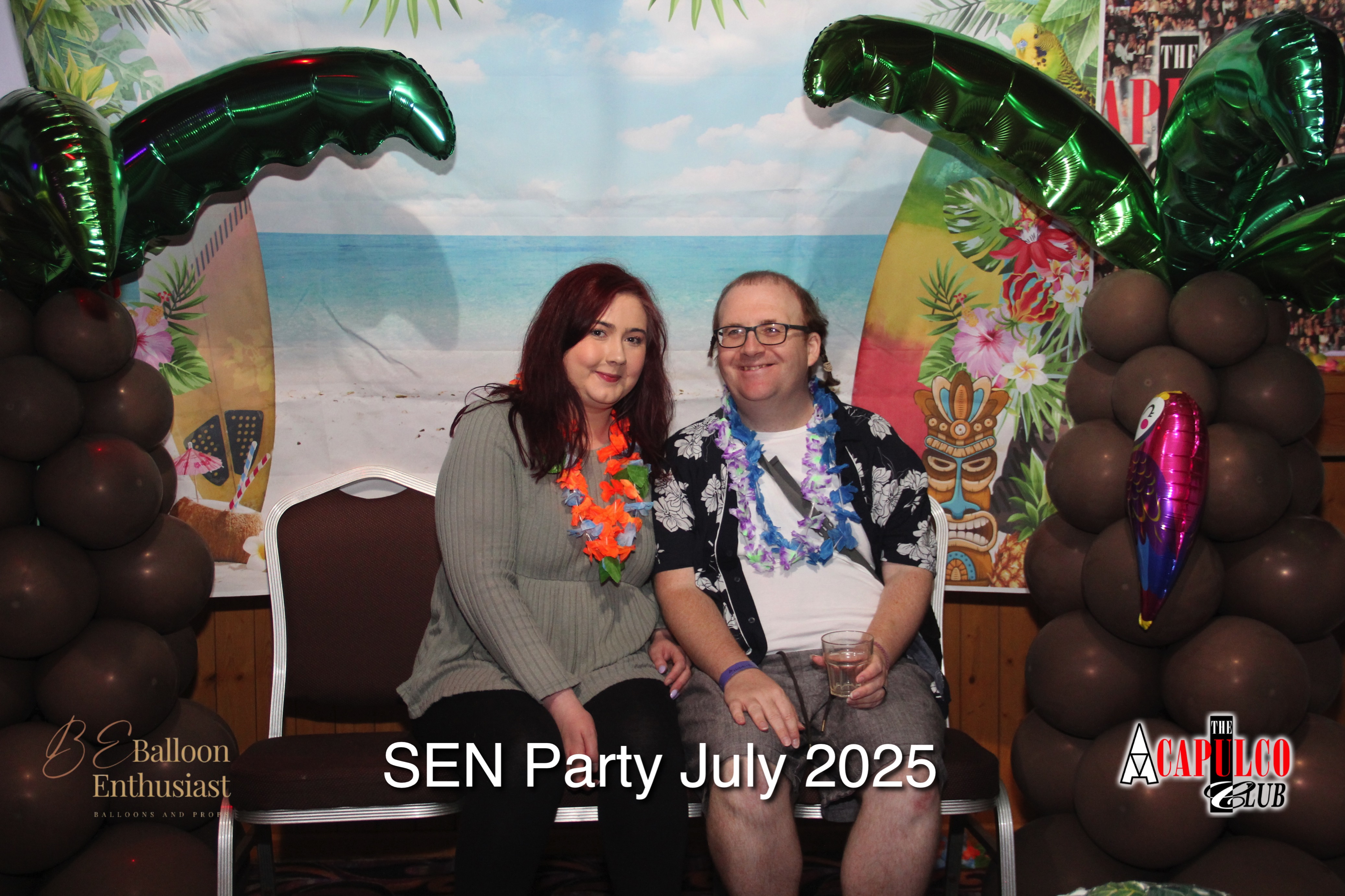 Sen Night Photos at Acapulco Easter / Summer Hawaiian Party - July 2025