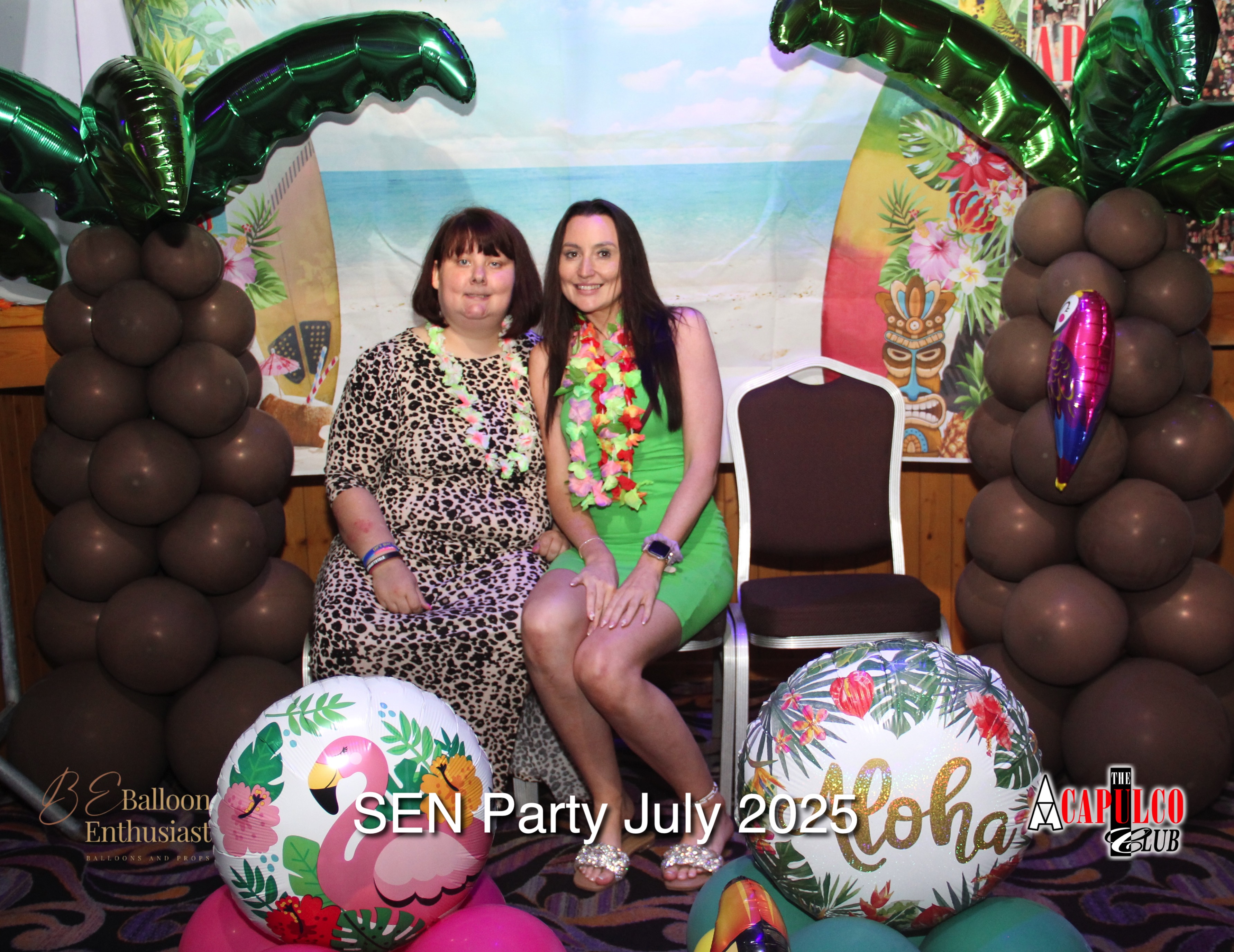 Sen Night Photos at Acapulco Easter / Summer Hawaiian Party - July 2025