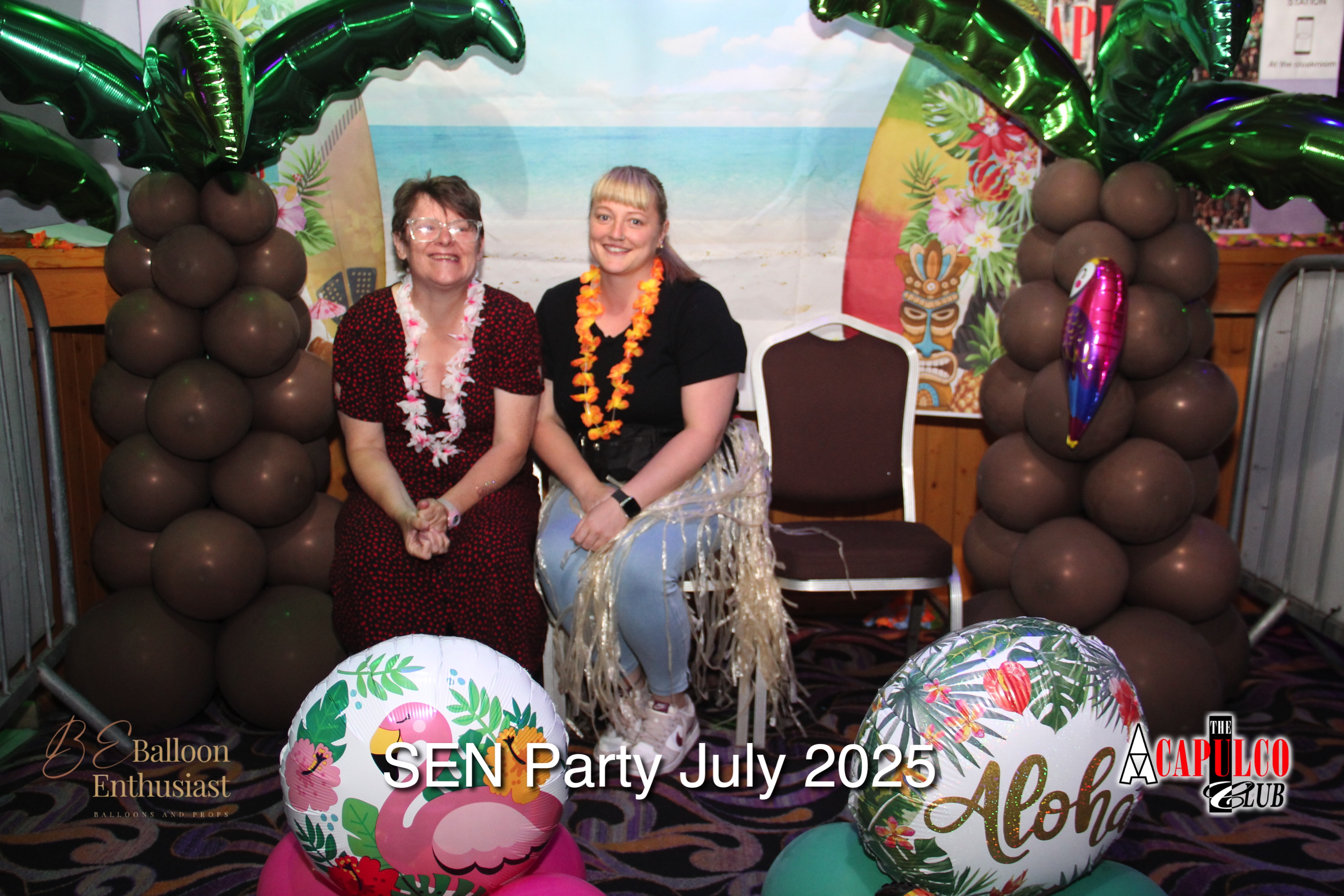 Sen Night Photos at Acapulco Easter / Summer Hawaiian Party - July 2025