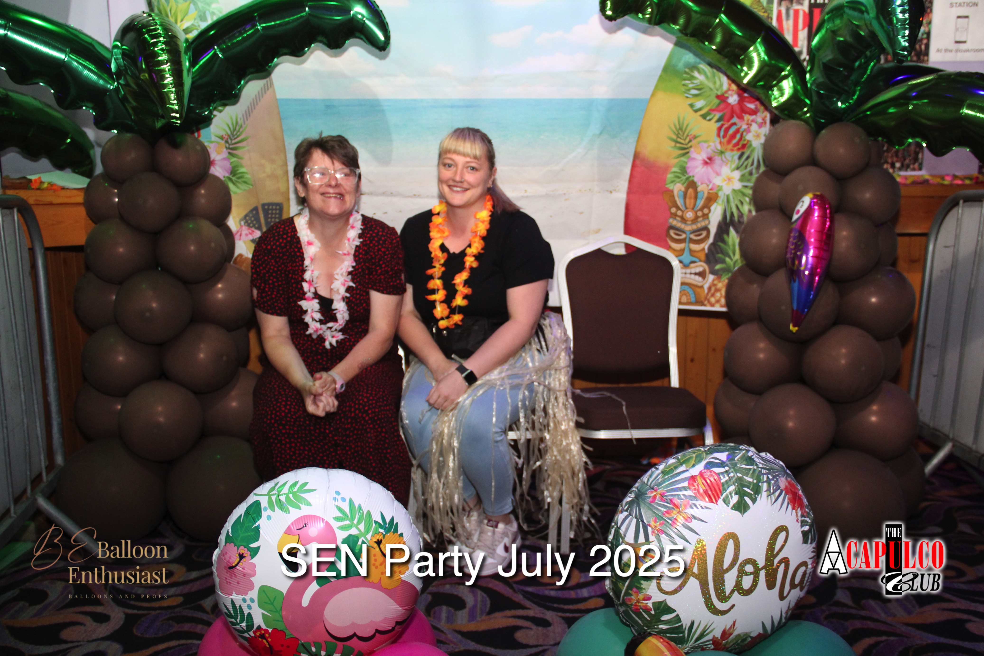 Sen Night Photos at Acapulco Easter / Summer Hawaiian Party - July 2025