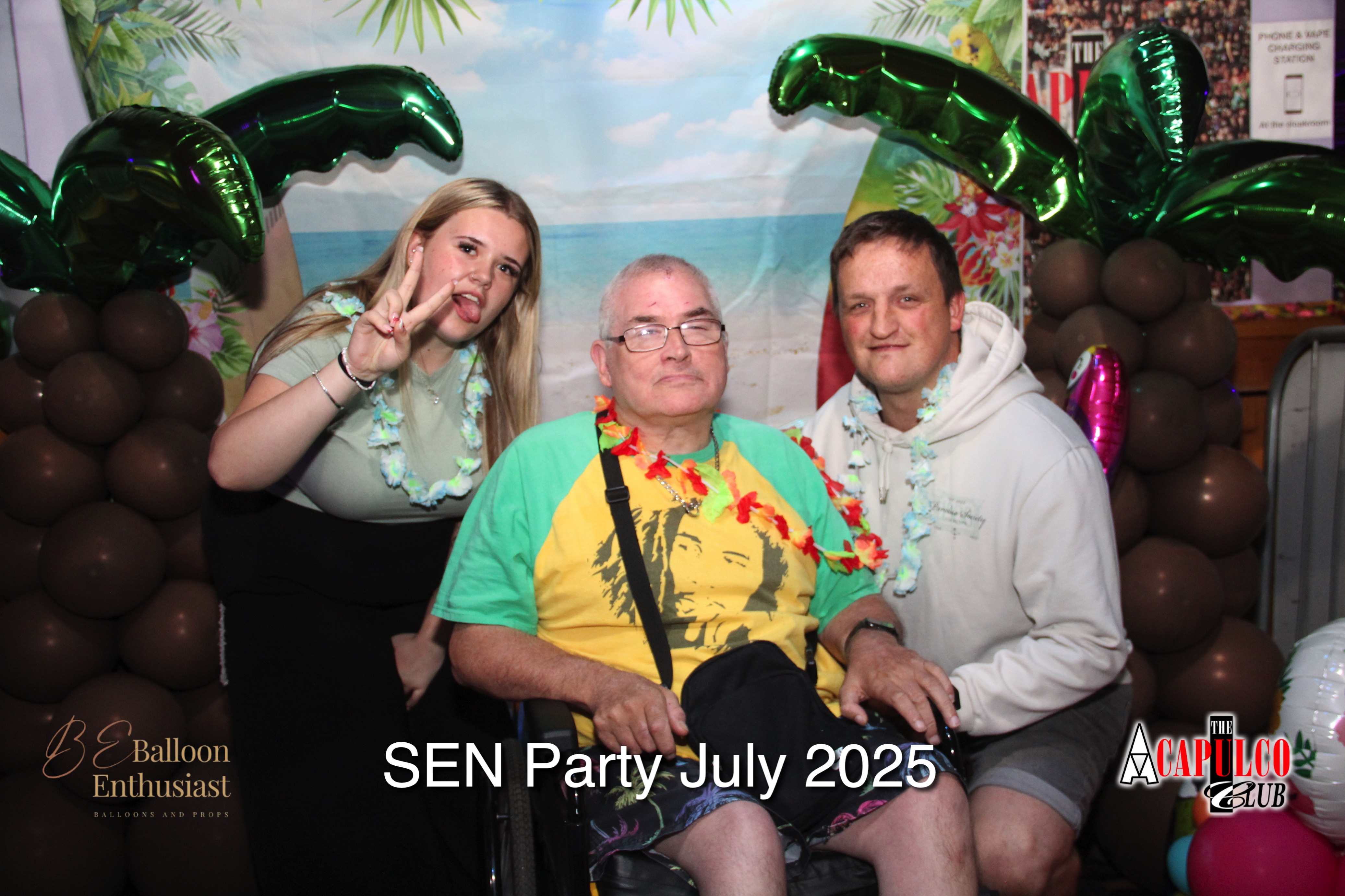 Sen Night Photos at Acapulco Easter / Summer Hawaiian Party - July 2025