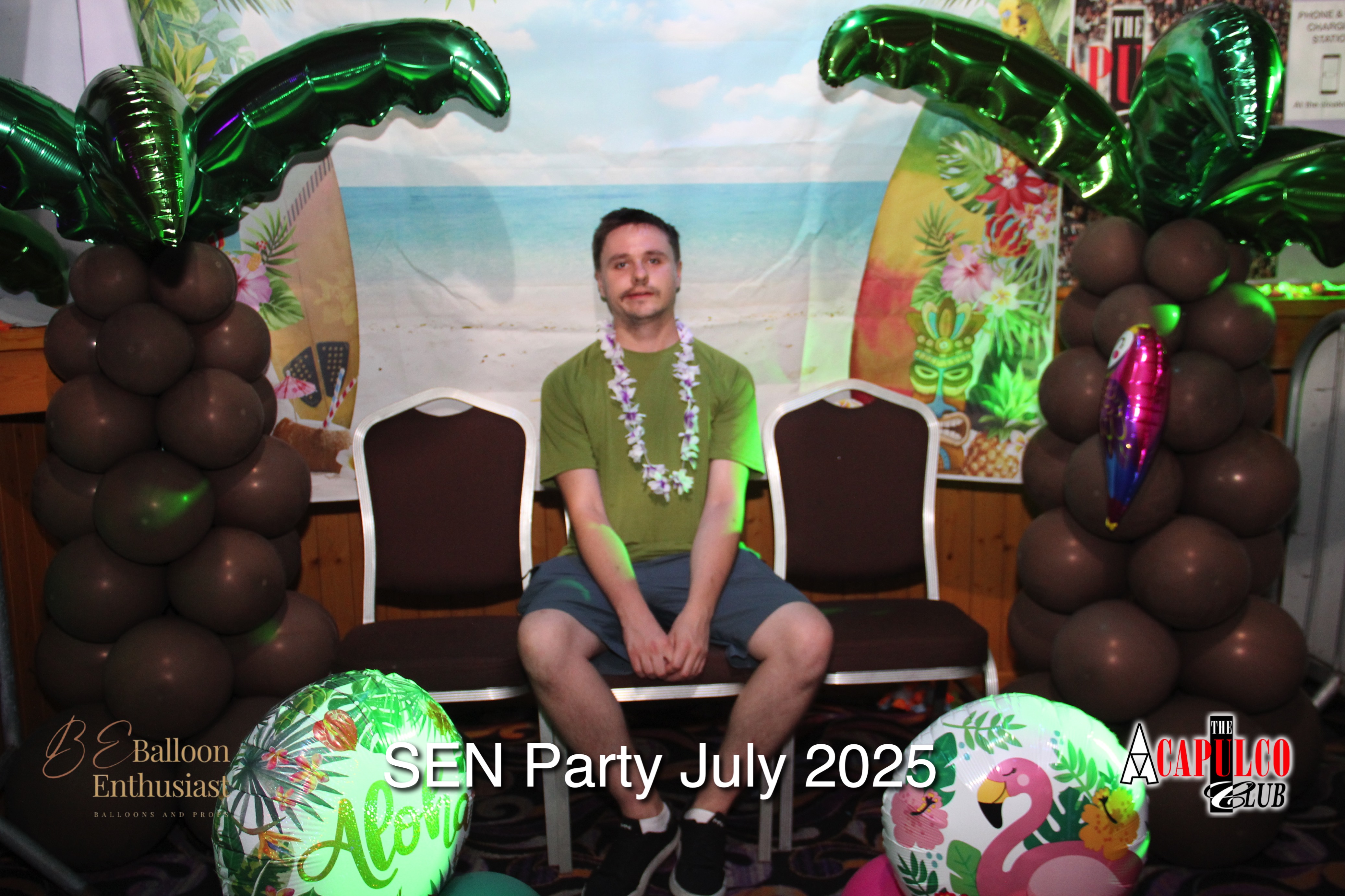 Sen Night Photos at Acapulco Easter / Summer Hawaiian Party - July 2025