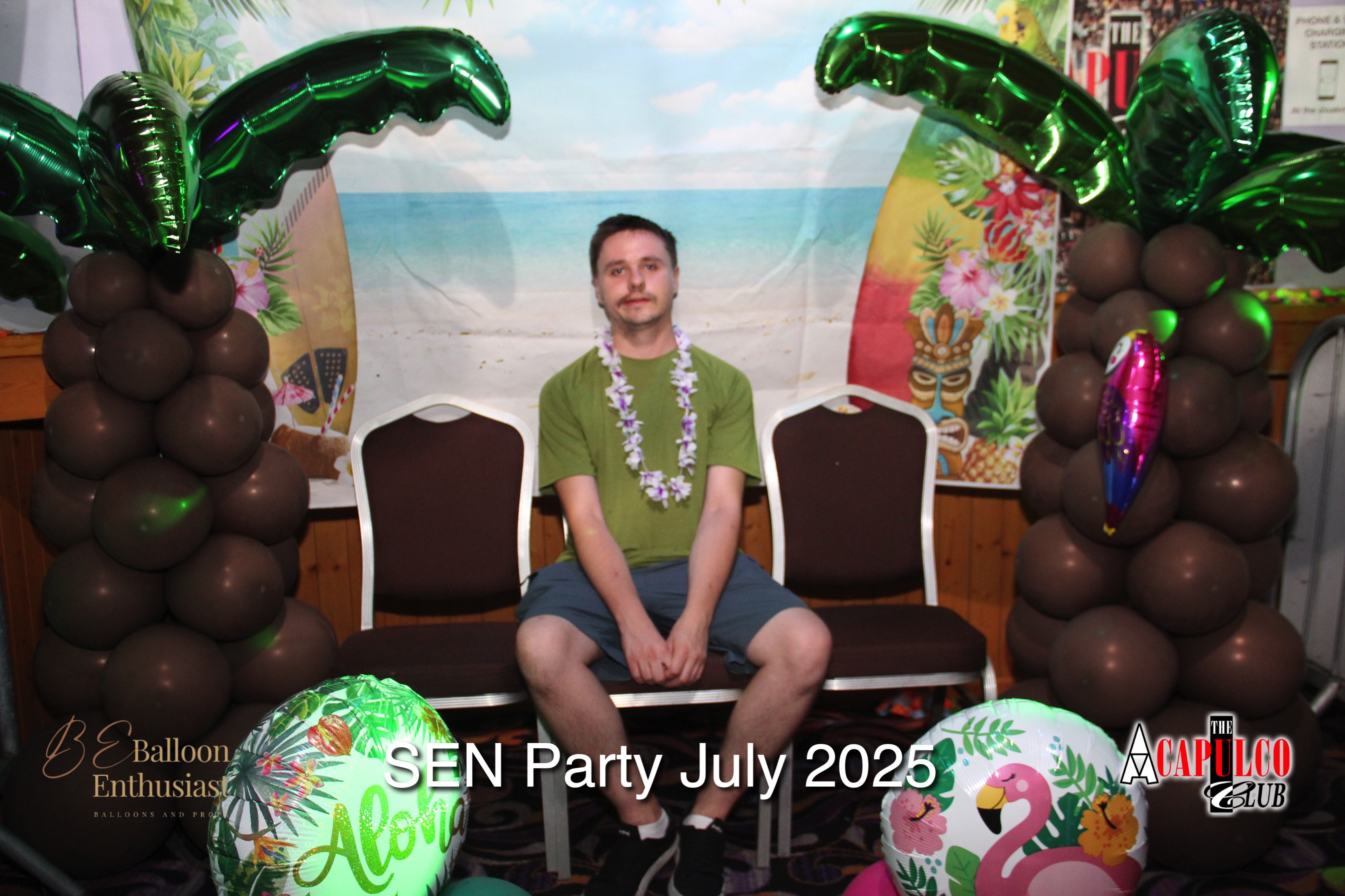 Sen Night Photos at Acapulco Easter / Summer Hawaiian Party - July 2025