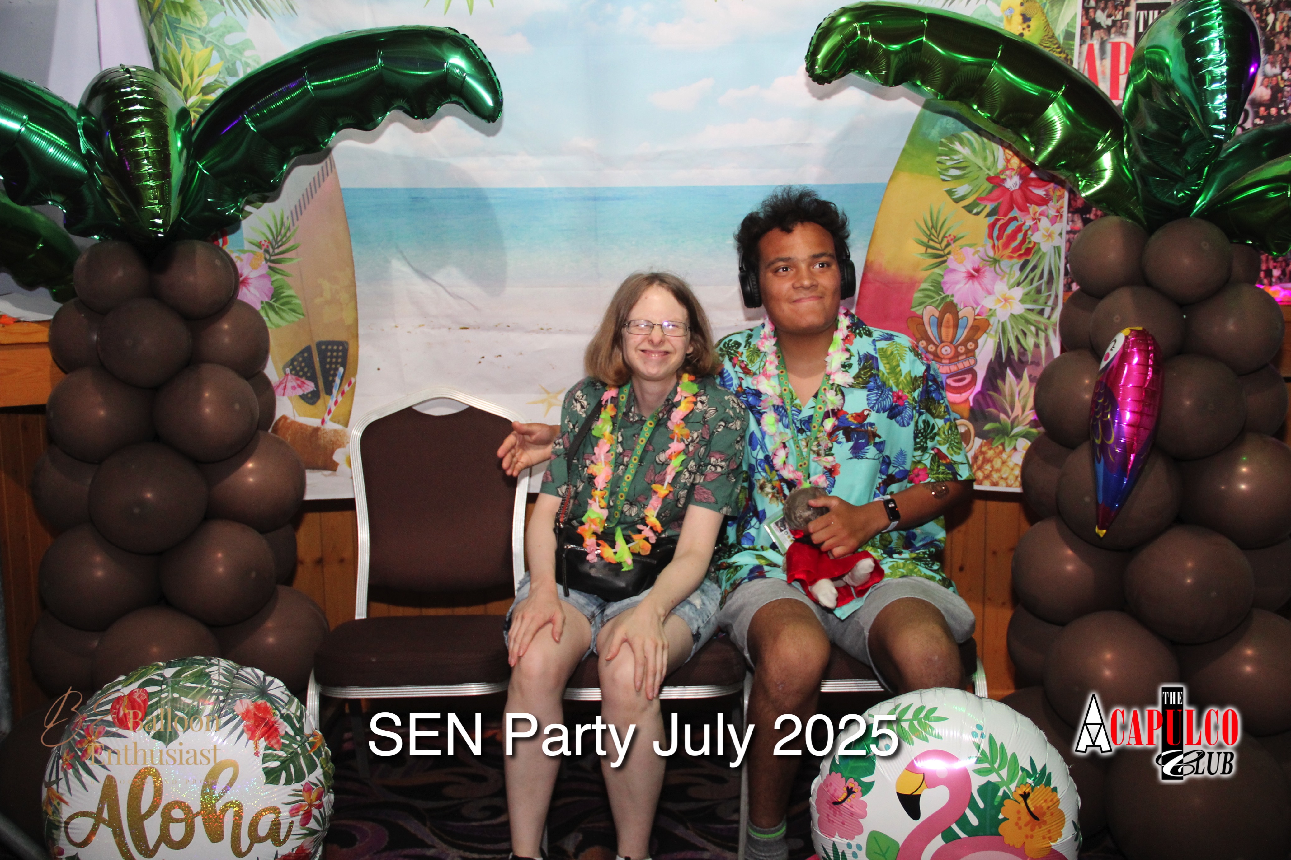 Sen Night Photos at Acapulco Easter / Summer Hawaiian Party - July 2025