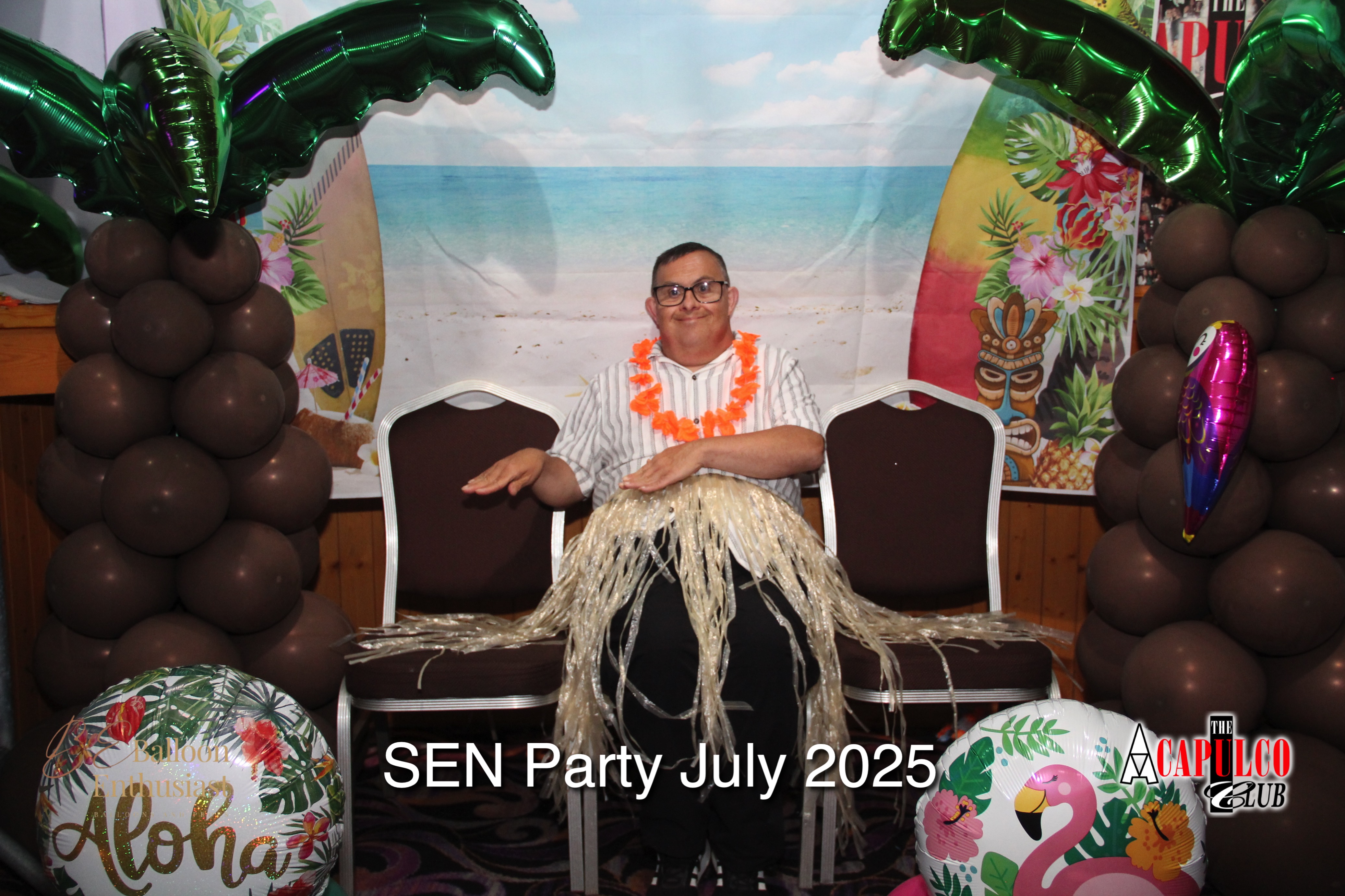Sen Night Photos at Acapulco Easter / Summer Hawaiian Party - July 2025