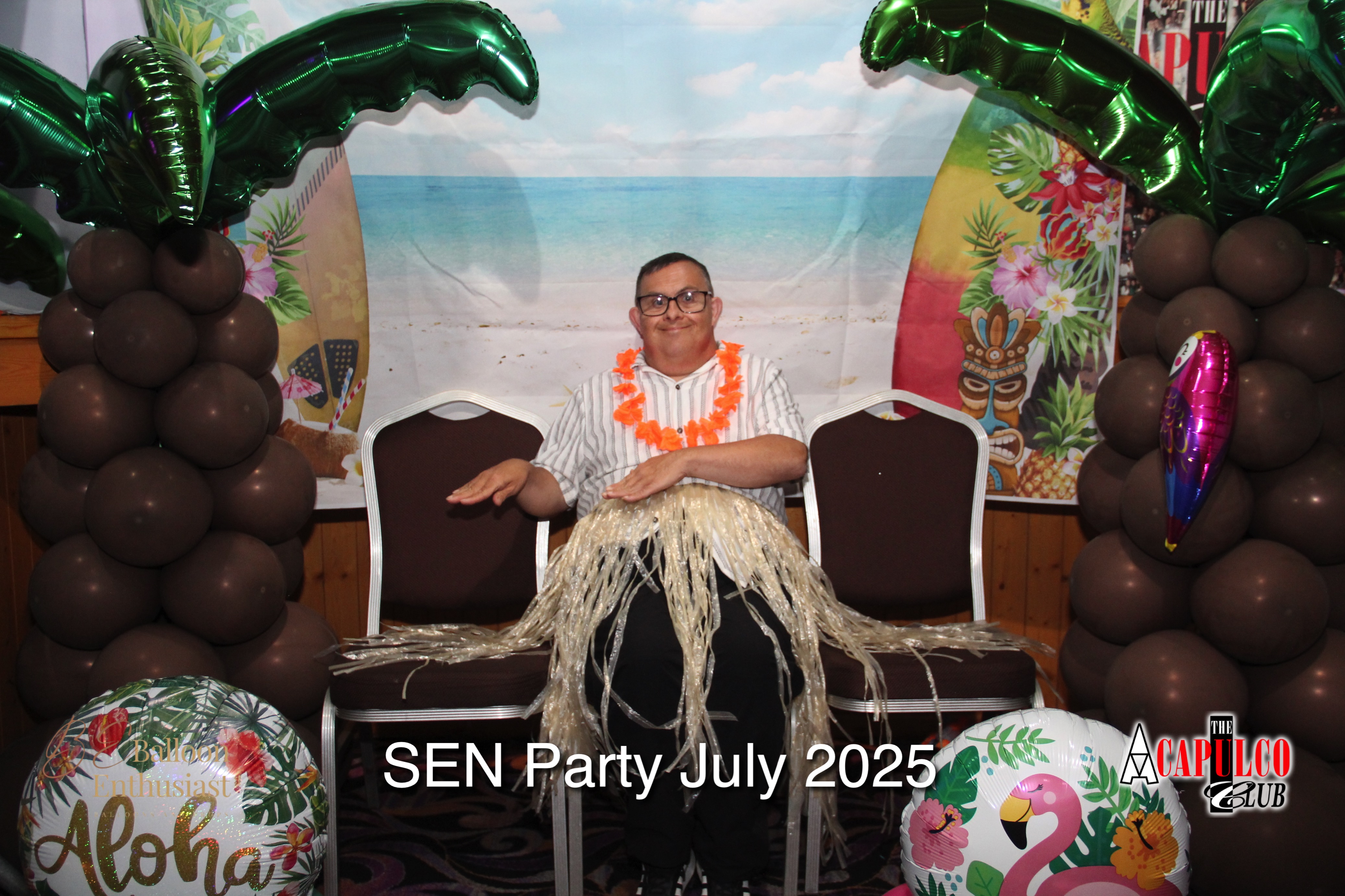 Sen Night Photos at Acapulco Easter / Summer Hawaiian Party - July 2025
