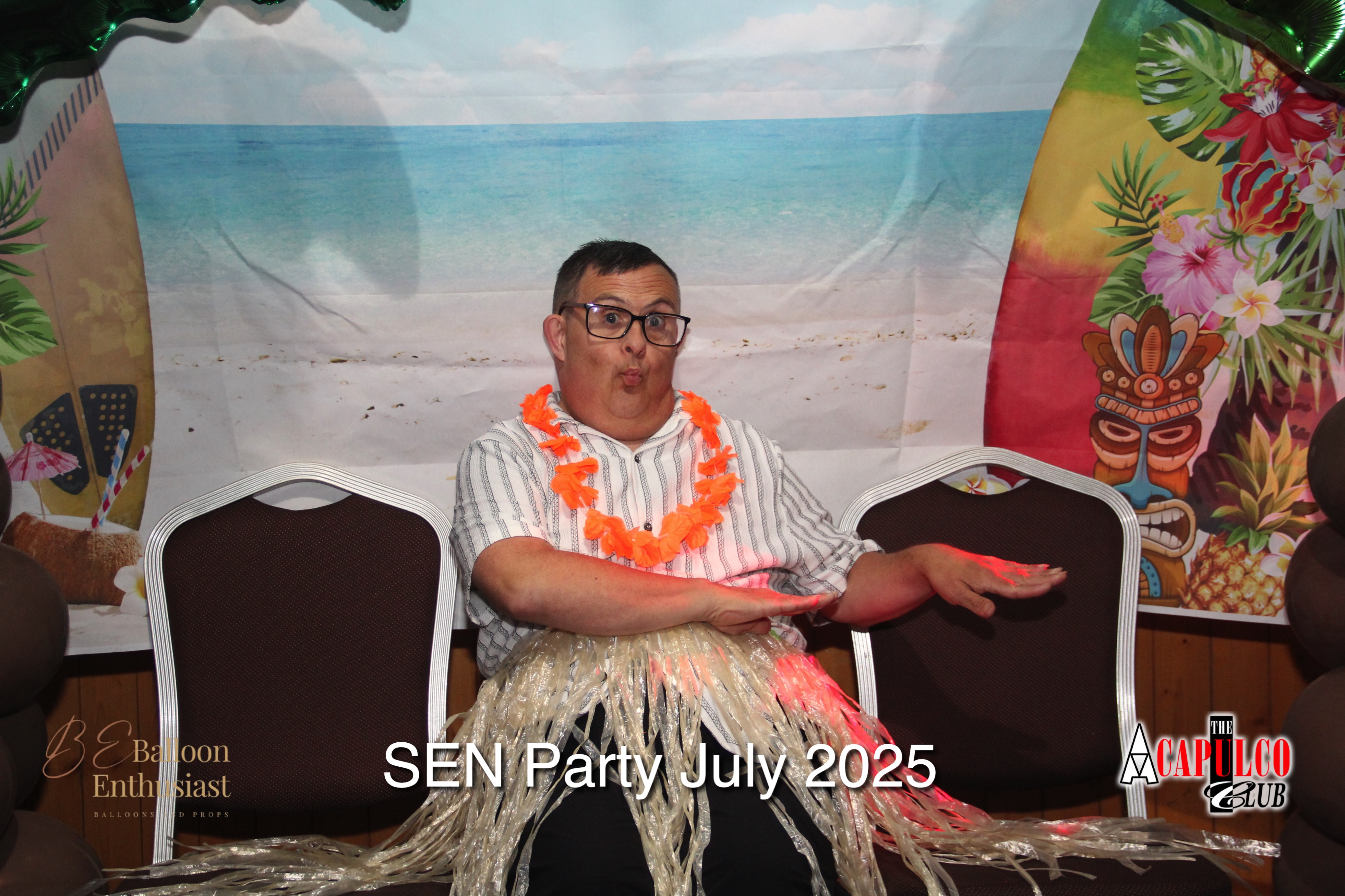 Sen Night Photos at Acapulco Easter / Summer Hawaiian Party - July 2025