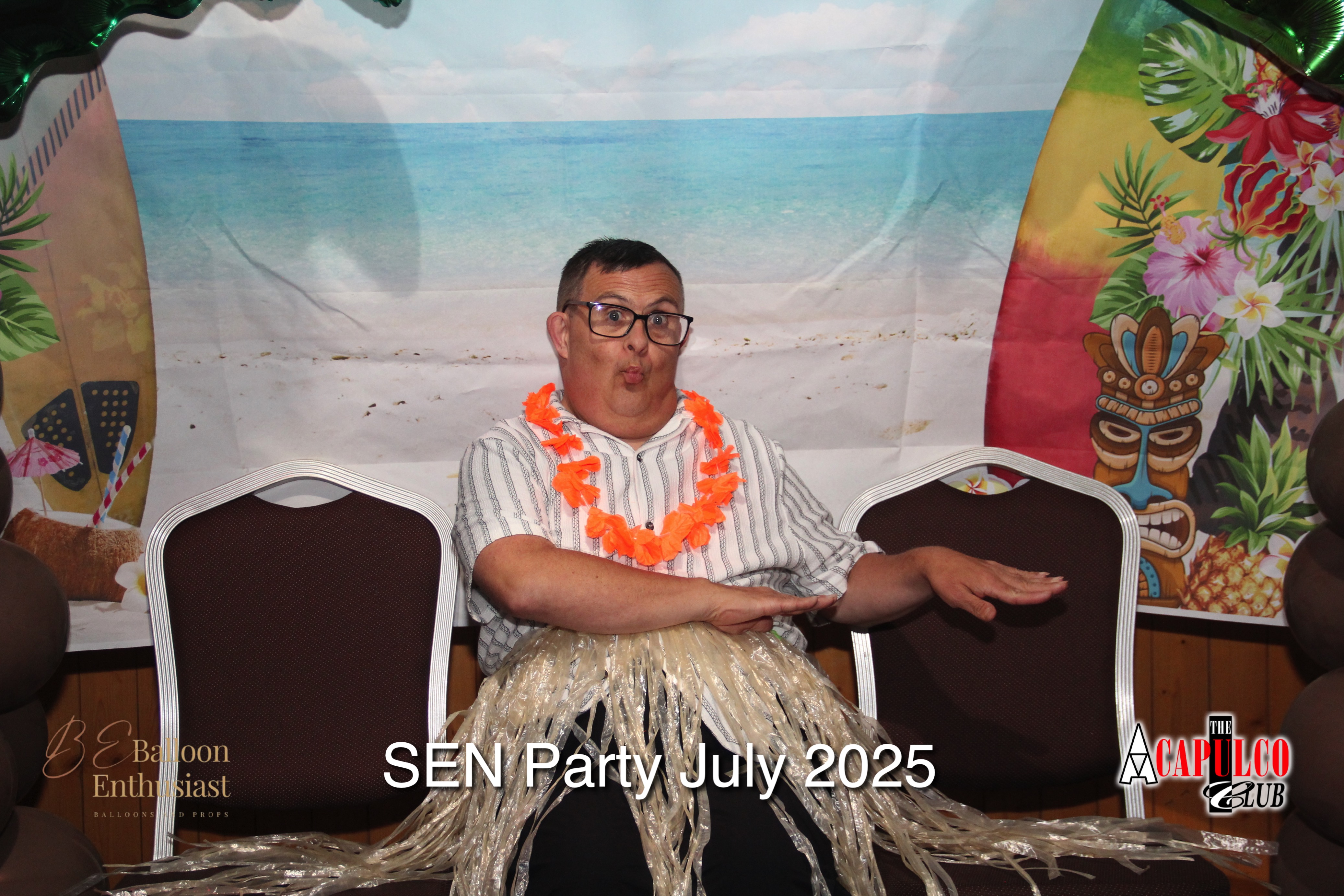 Sen Night Photos at Acapulco Easter / Summer Hawaiian Party - July 2025