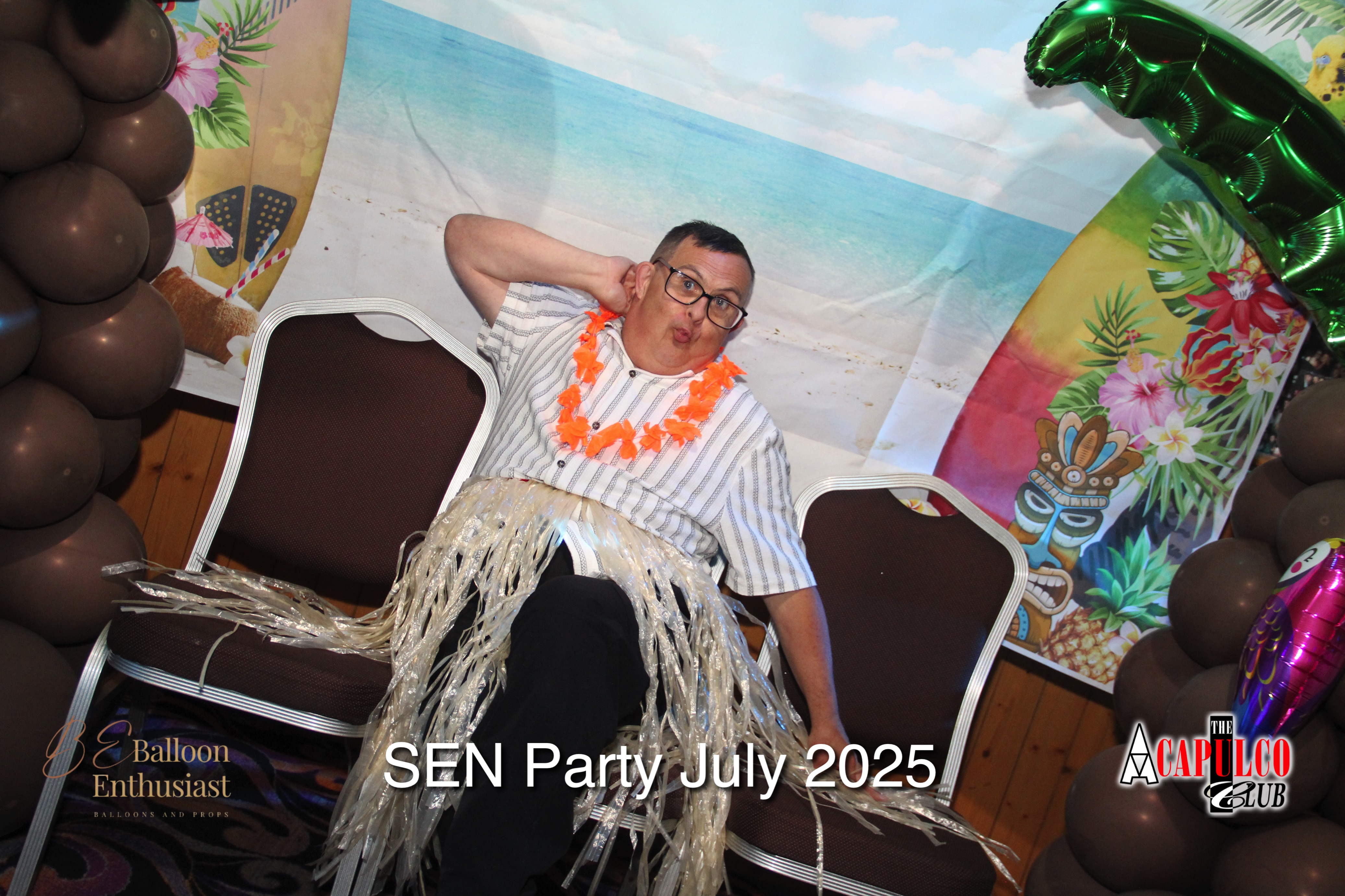 Sen Night Photos at Acapulco Easter / Summer Hawaiian Party - July 2025