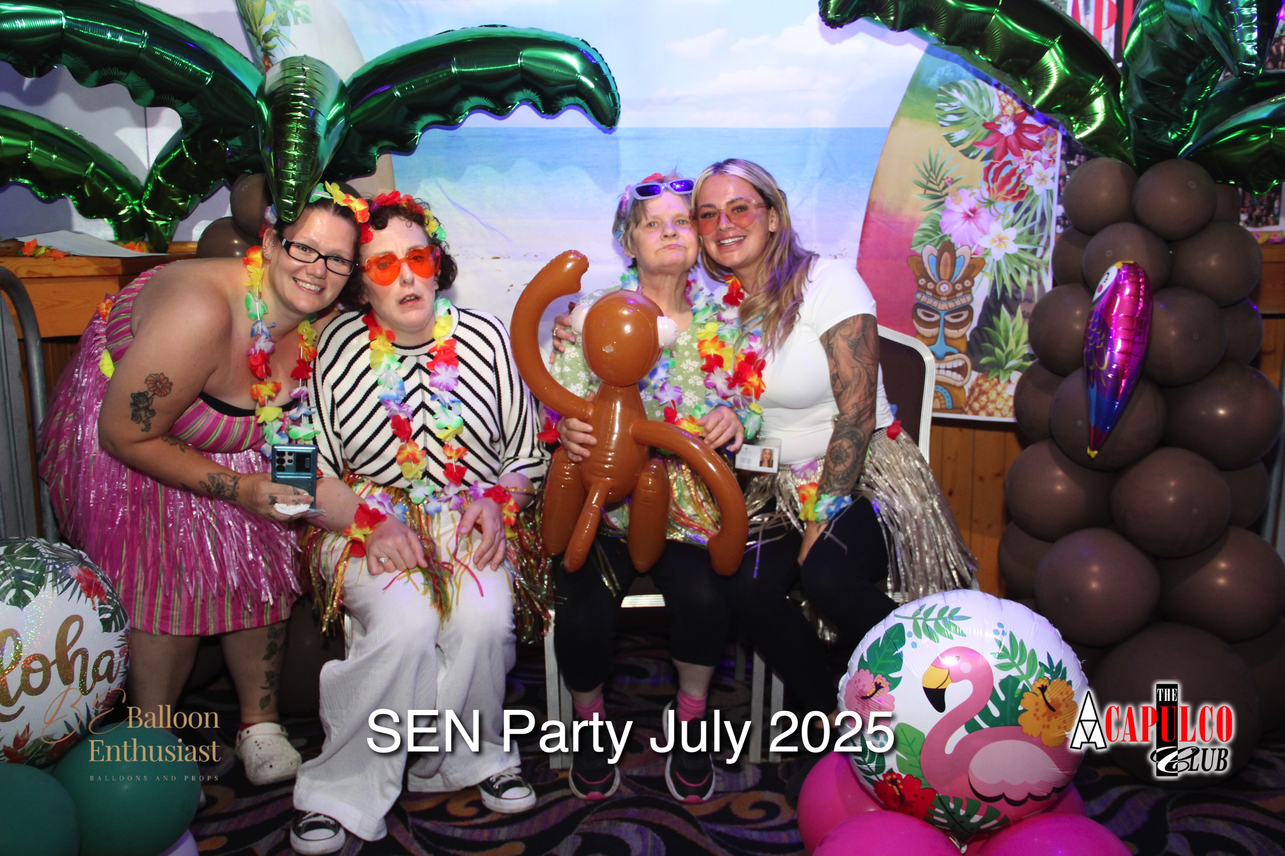 Sen Night Photos at Acapulco Easter / Summer Hawaiian Party - July 2025
