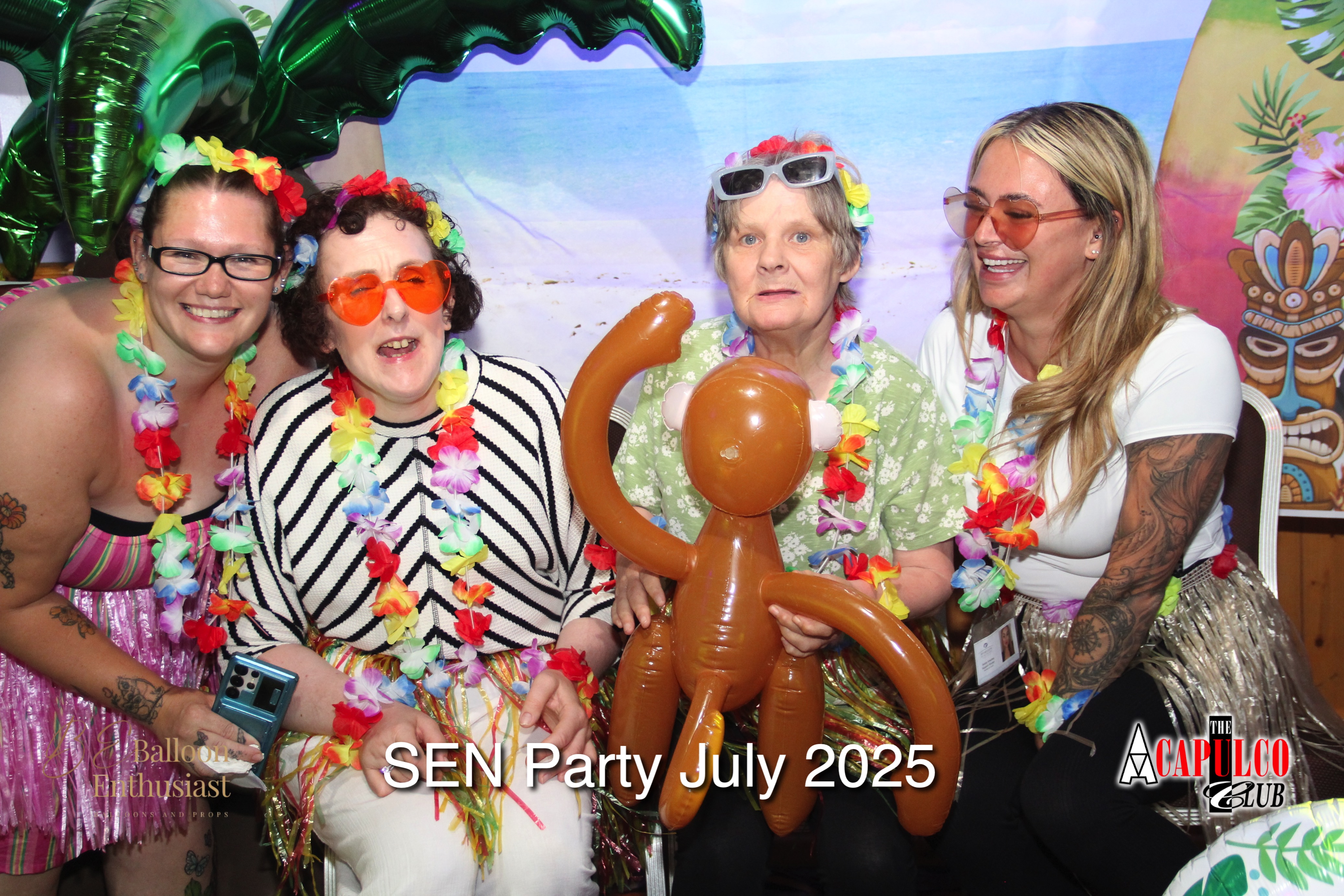 Sen Night Photos at Acapulco Easter / Summer Hawaiian Party - July 2025