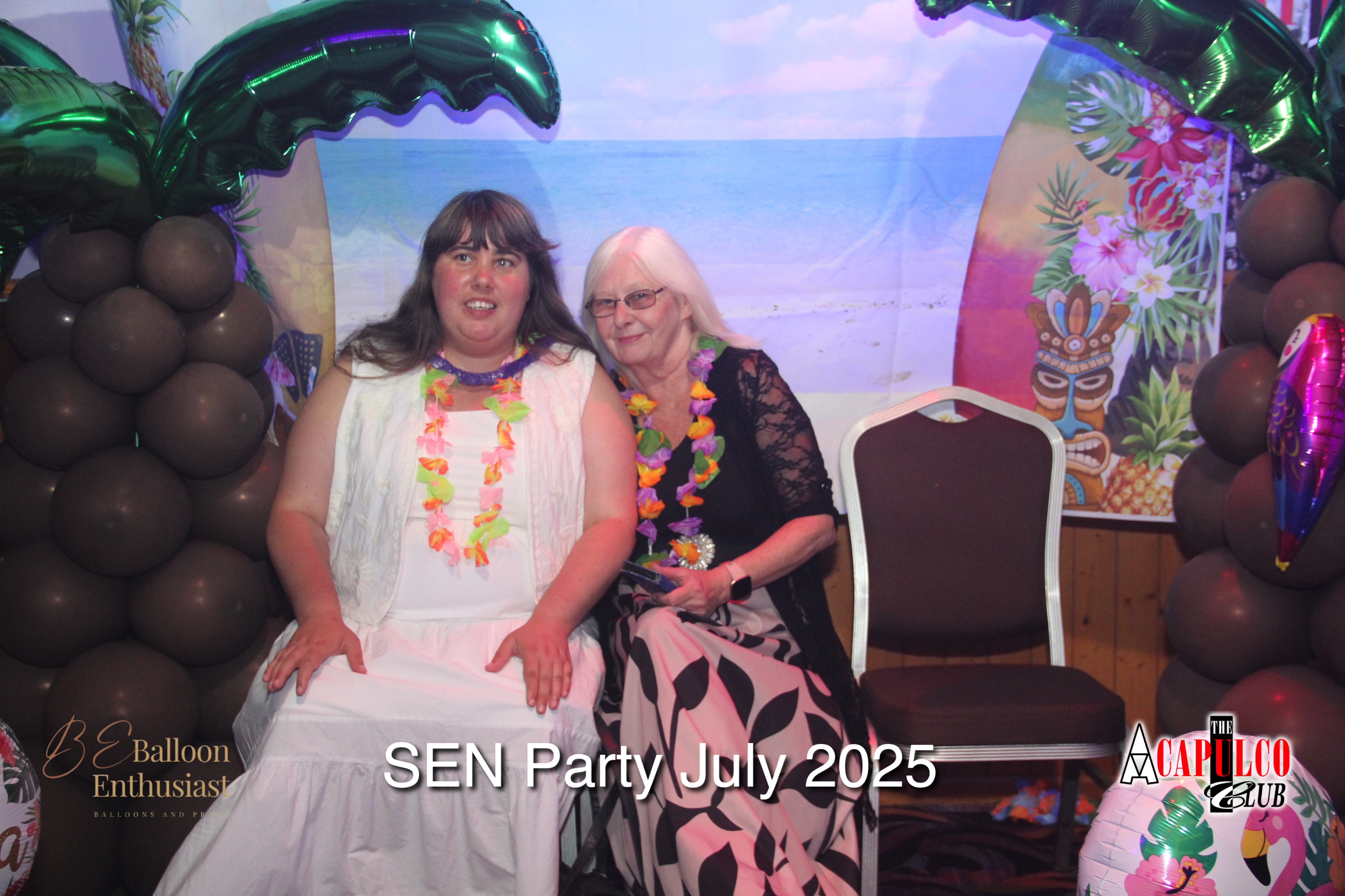 Sen Night Photos at Acapulco Easter / Summer Hawaiian Party - July 2025