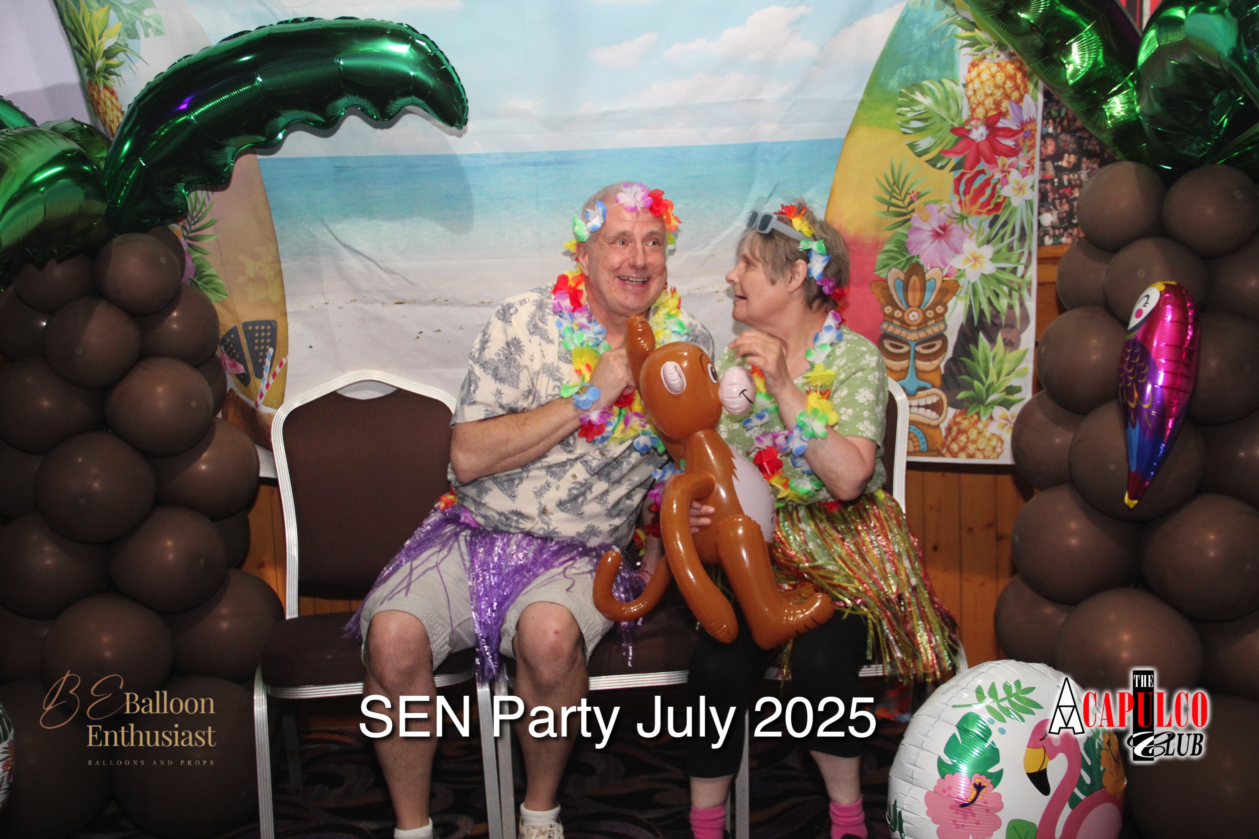 Sen Night Photos at Acapulco Easter / Summer Hawaiian Party - July 2025