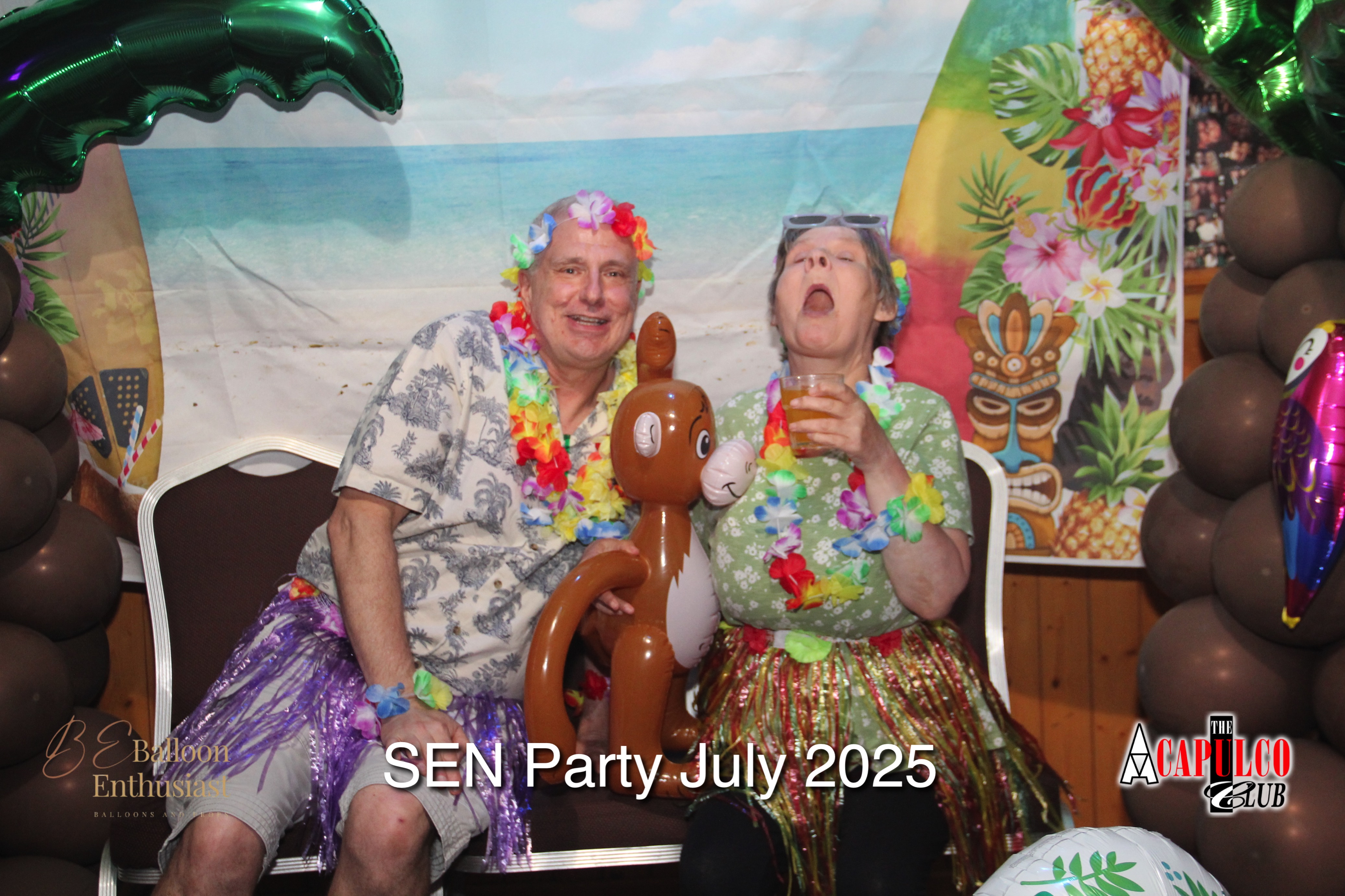 Sen Night Photos at Acapulco Easter / Summer Hawaiian Party - July 2025