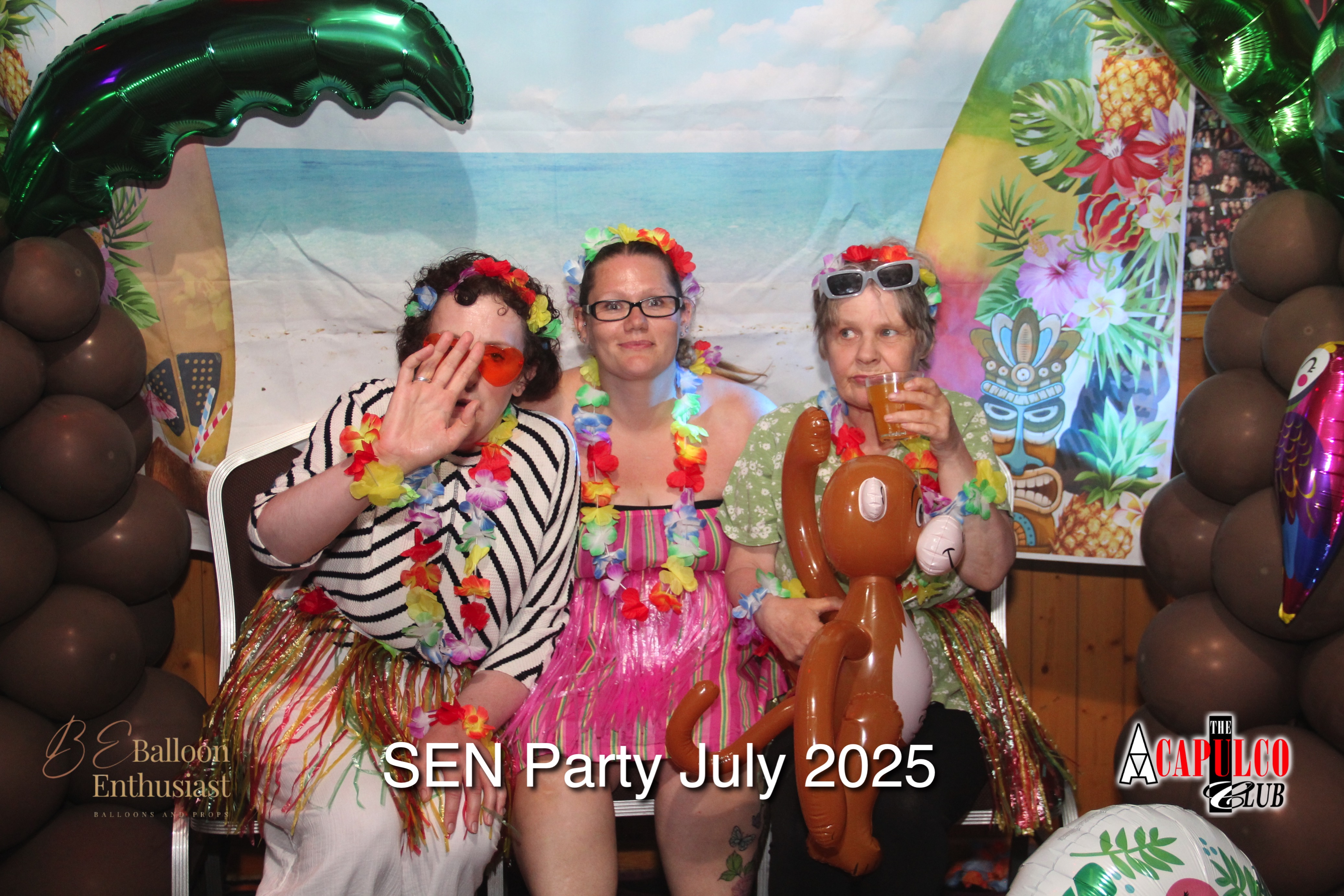 Sen Night Photos at Acapulco Easter / Summer Hawaiian Party - July 2025