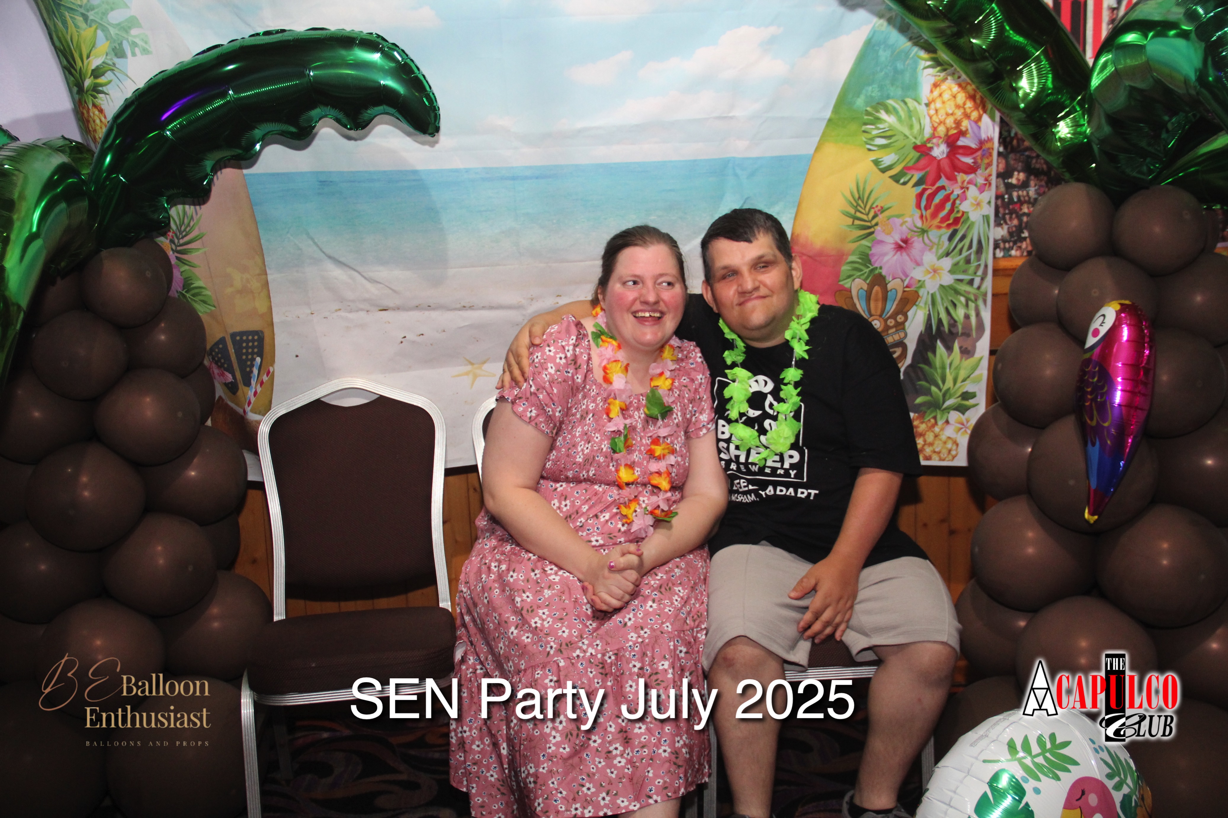 Sen Night Photos at Acapulco Easter / Summer Hawaiian Party - July 2025