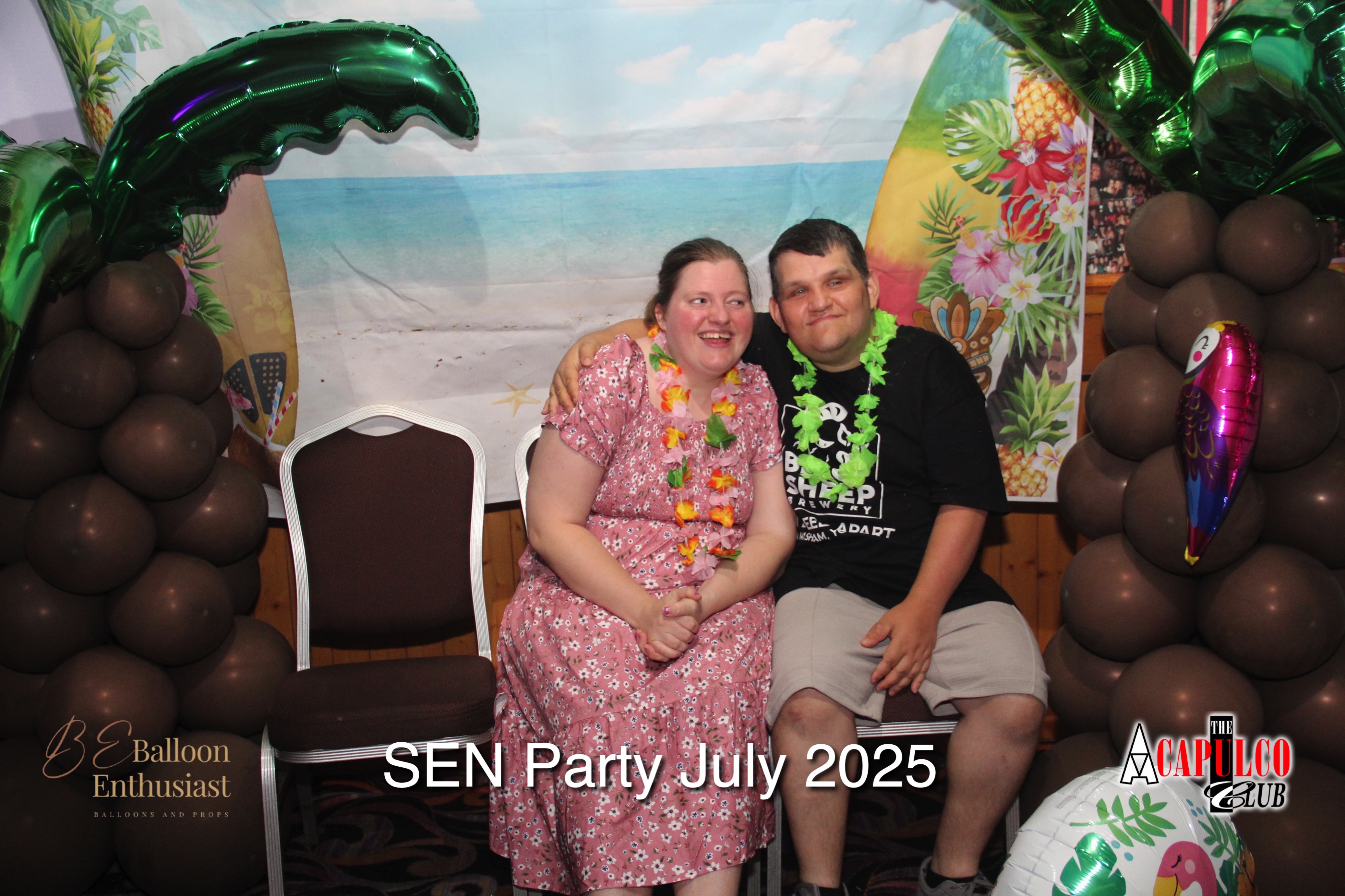 Sen Night Photos at Acapulco Easter / Summer Hawaiian Party - July 2025