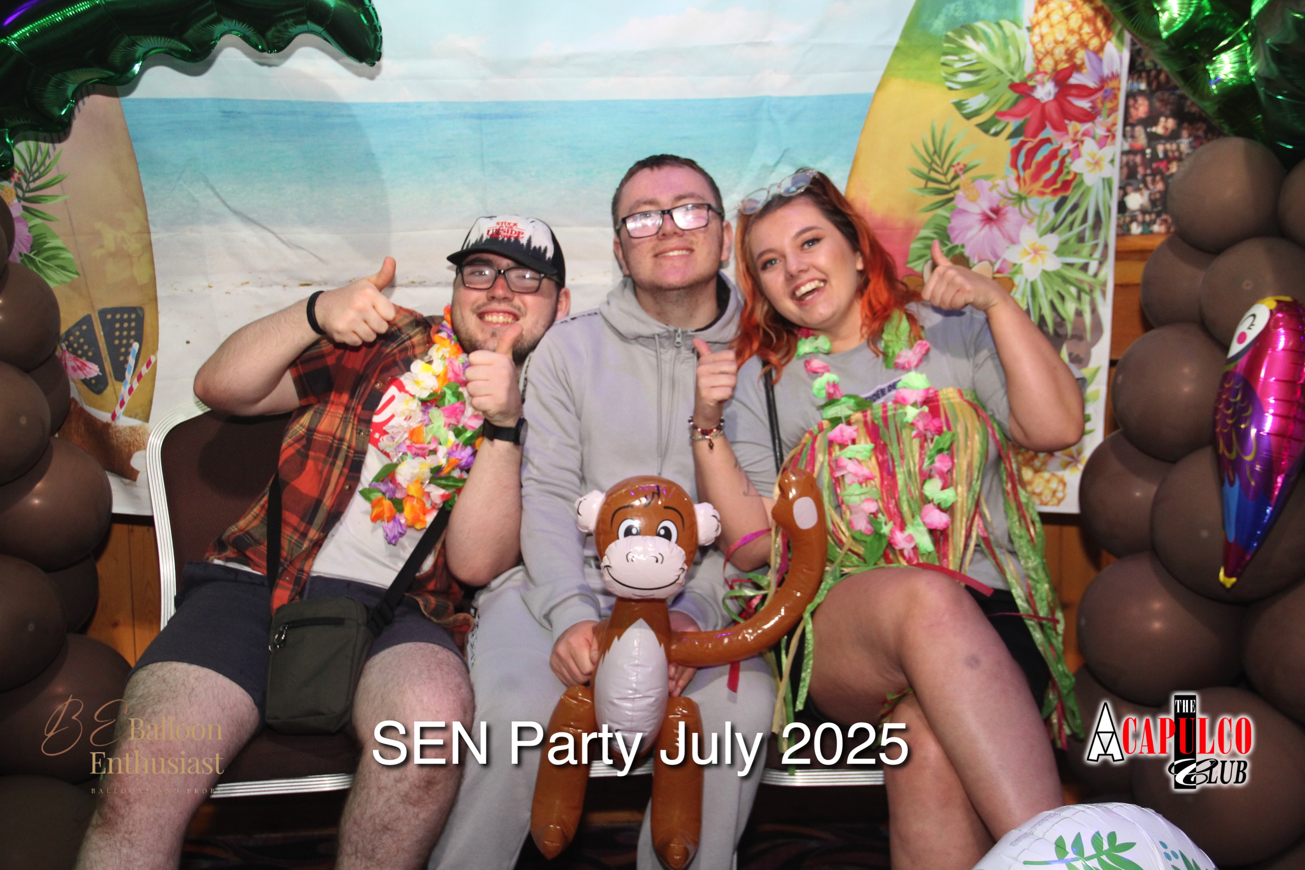 Sen Night Photos at Acapulco Easter / Summer Hawaiian Party - July 2025