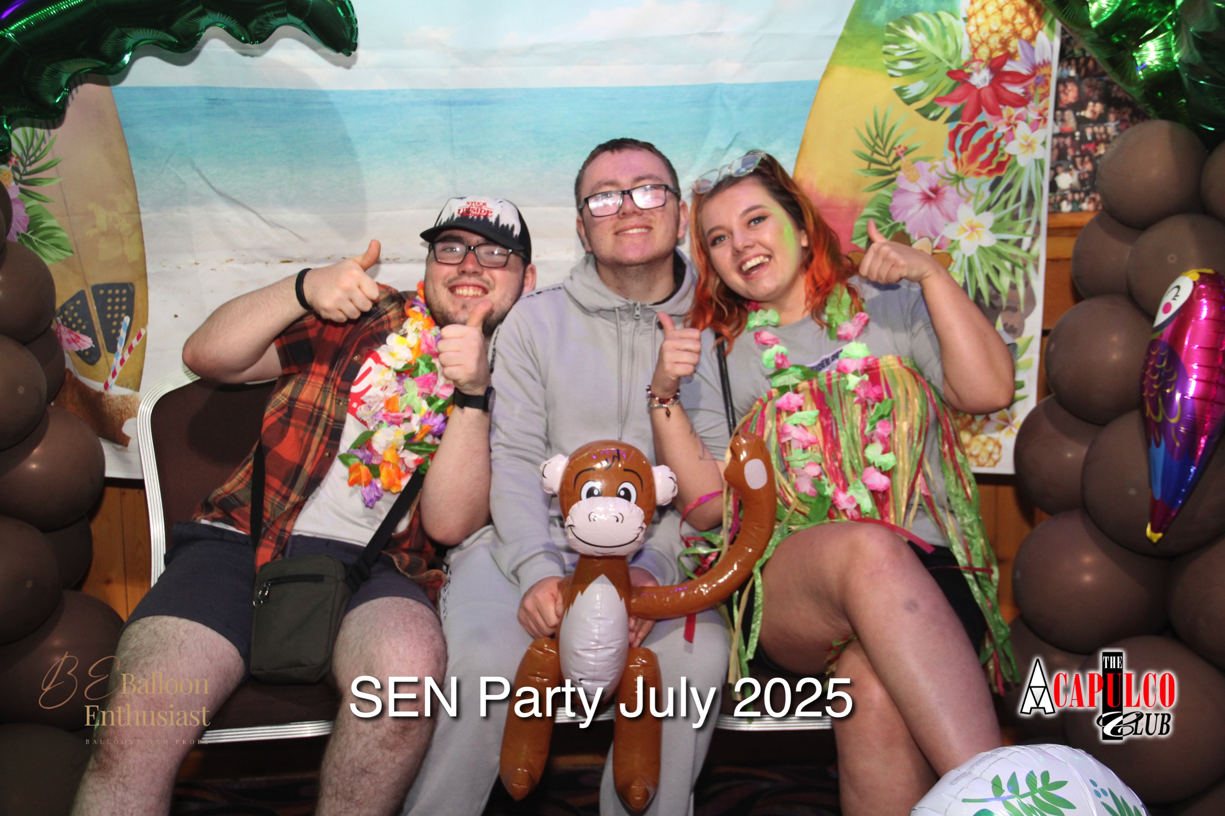 Sen Night Photos at Acapulco Easter / Summer Hawaiian Party - July 2025