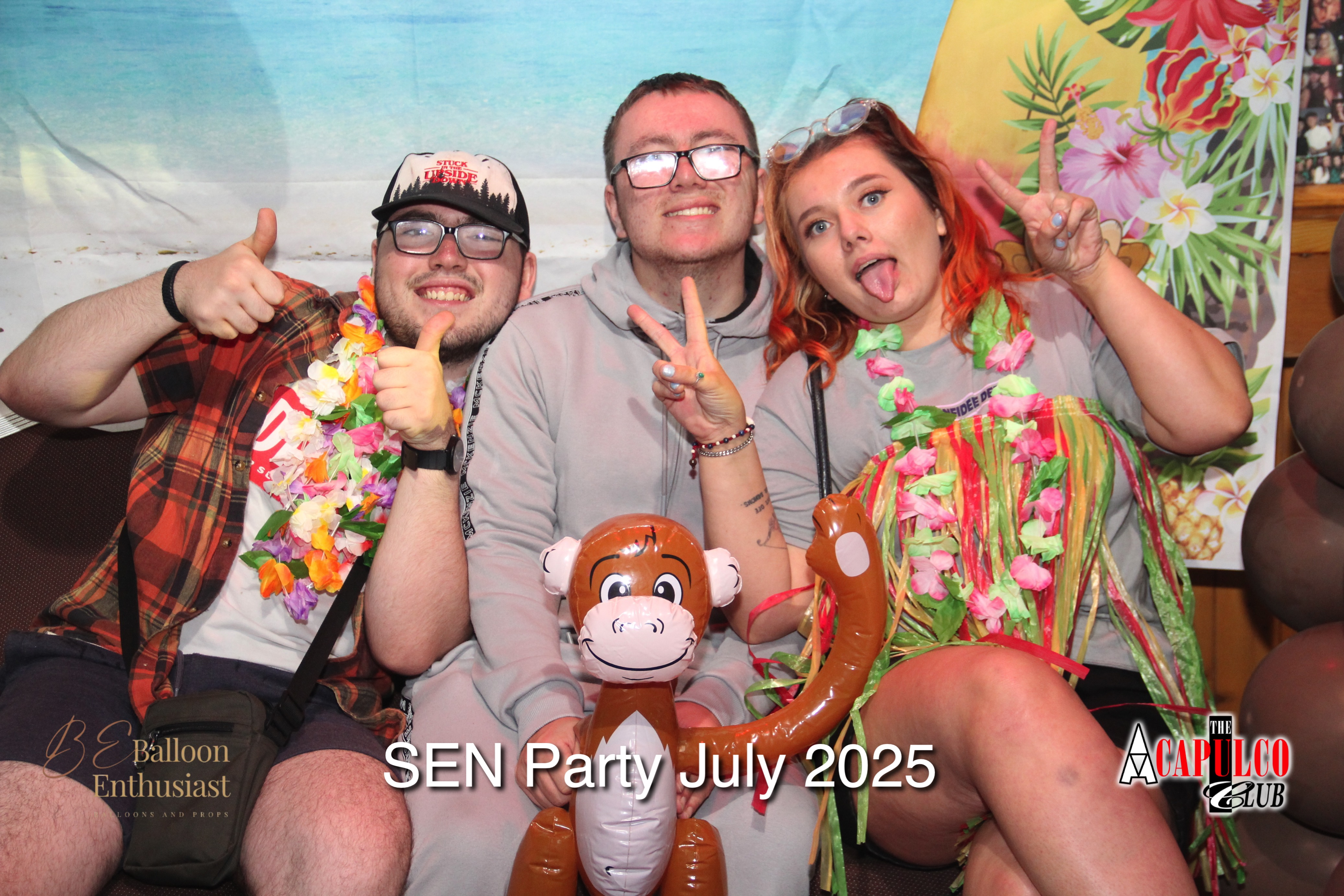 Sen Night Photos at Acapulco Easter / Summer Hawaiian Party - July 2025
