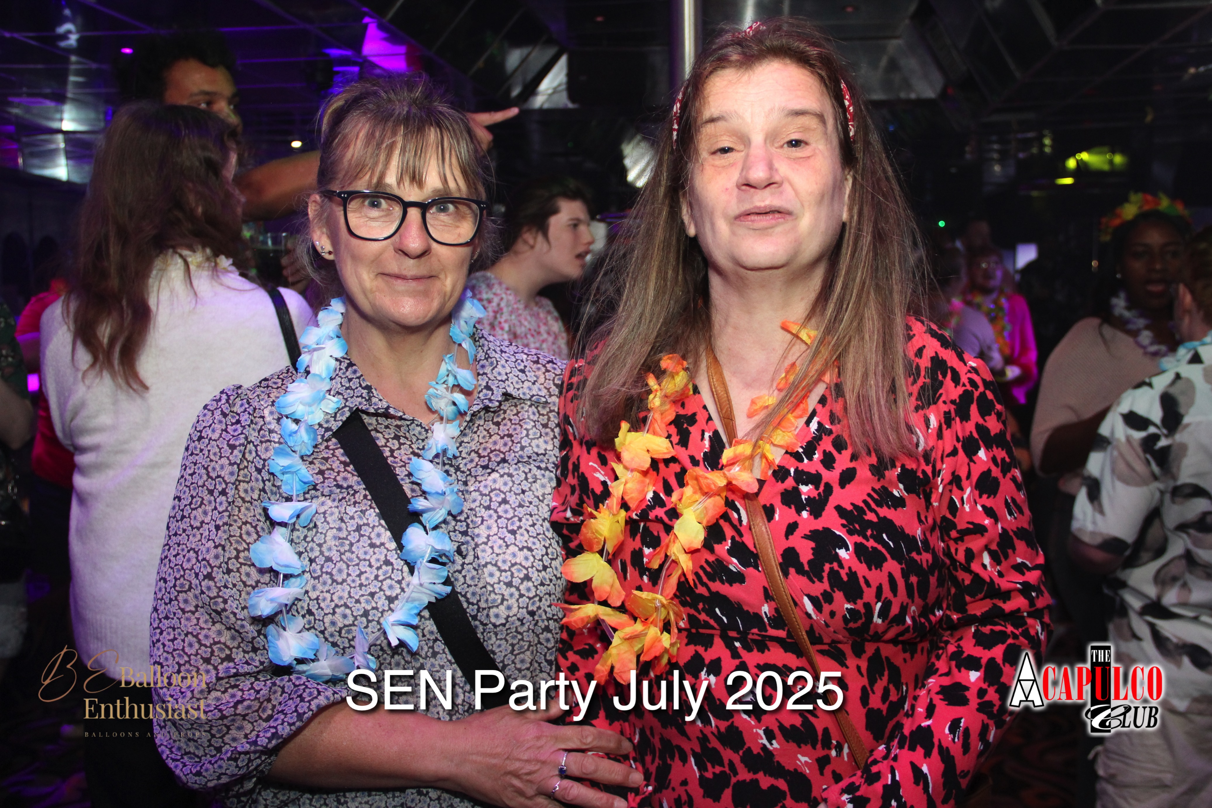 Sen Night Photos at Acapulco Easter / Summer Hawaiian Party - July 2025