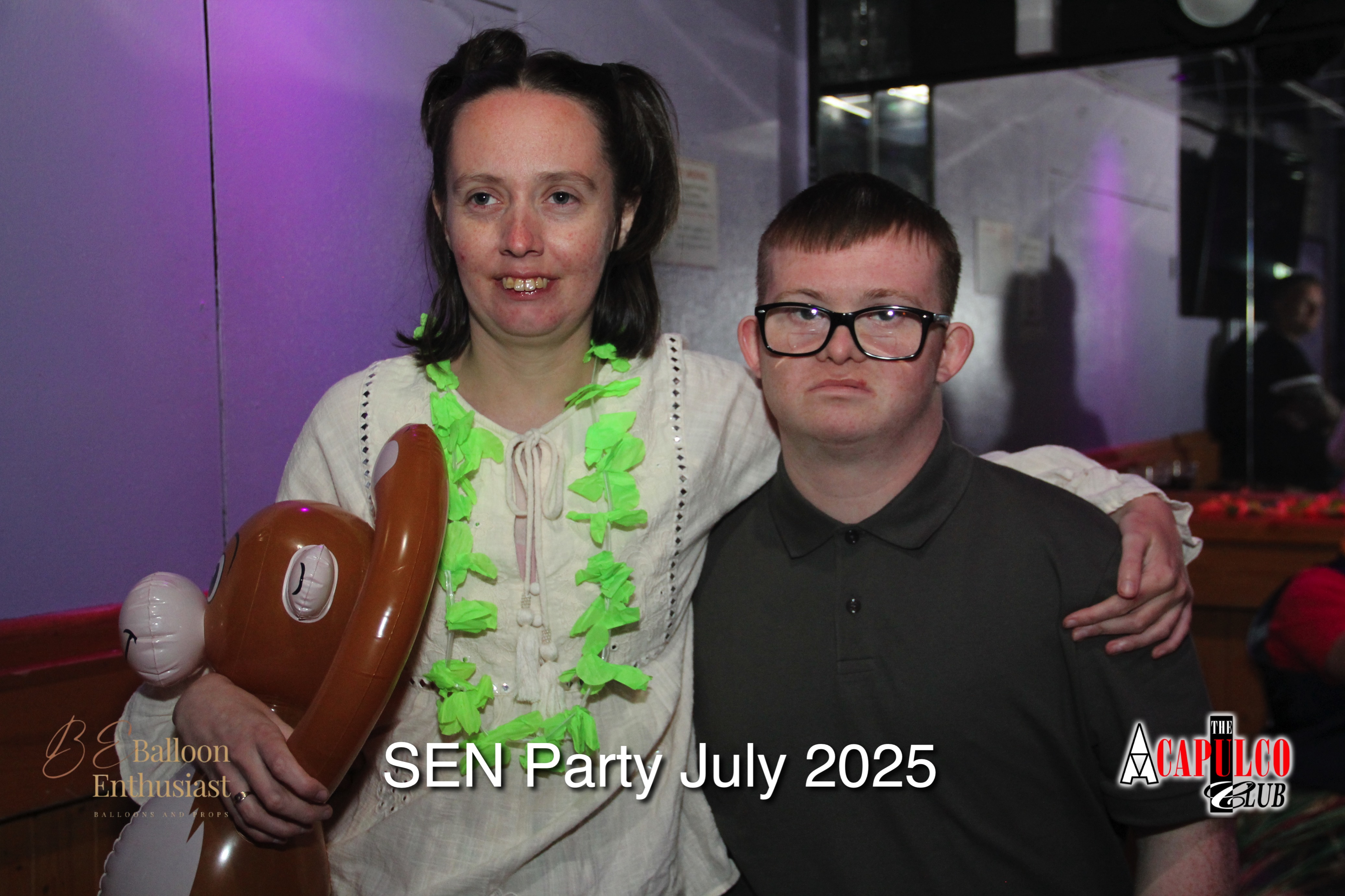 Sen Night Photos at Acapulco Easter / Summer Hawaiian Party - July 2025