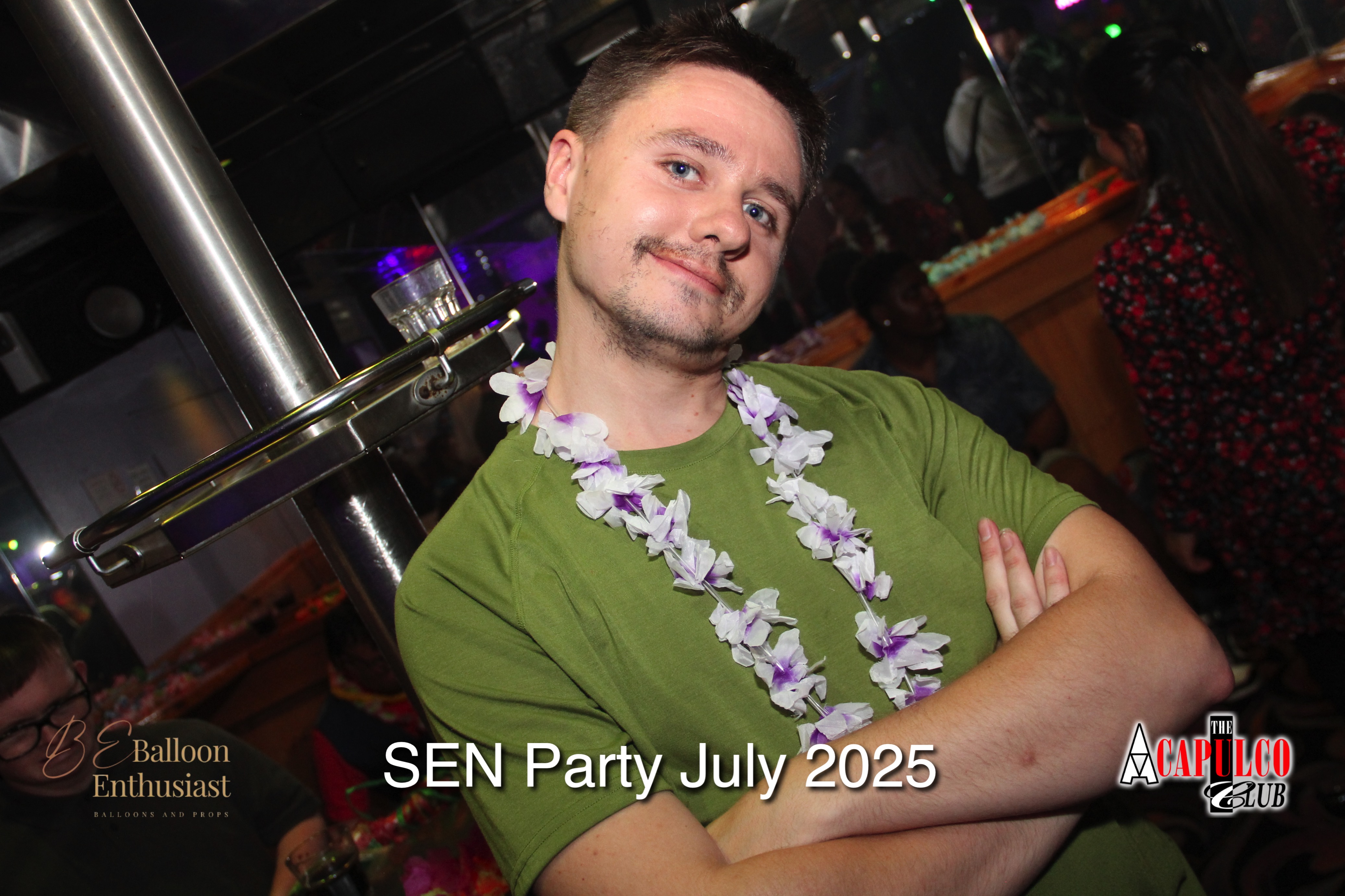 Sen Night Photos at Acapulco Easter / Summer Hawaiian Party - July 2025