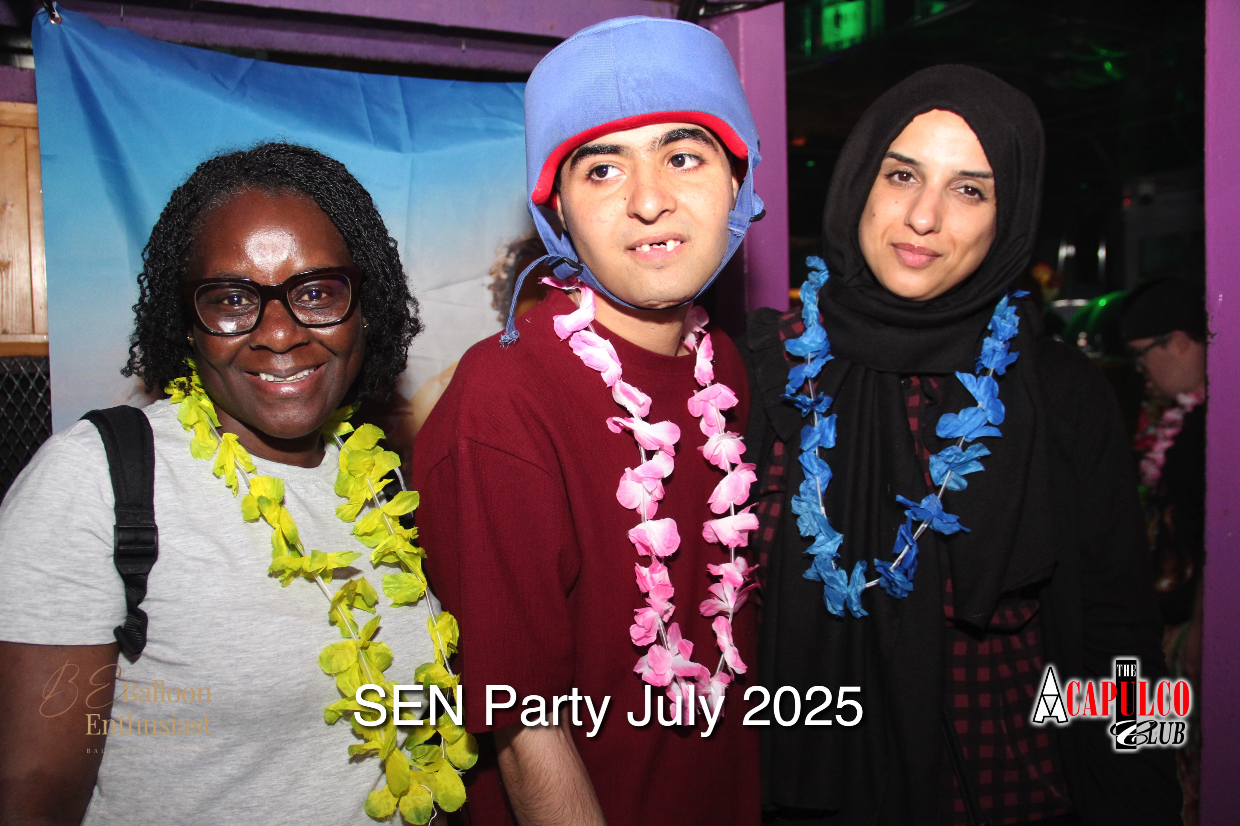 Sen Night Photos at Acapulco Easter / Summer Hawaiian Party - July 2025