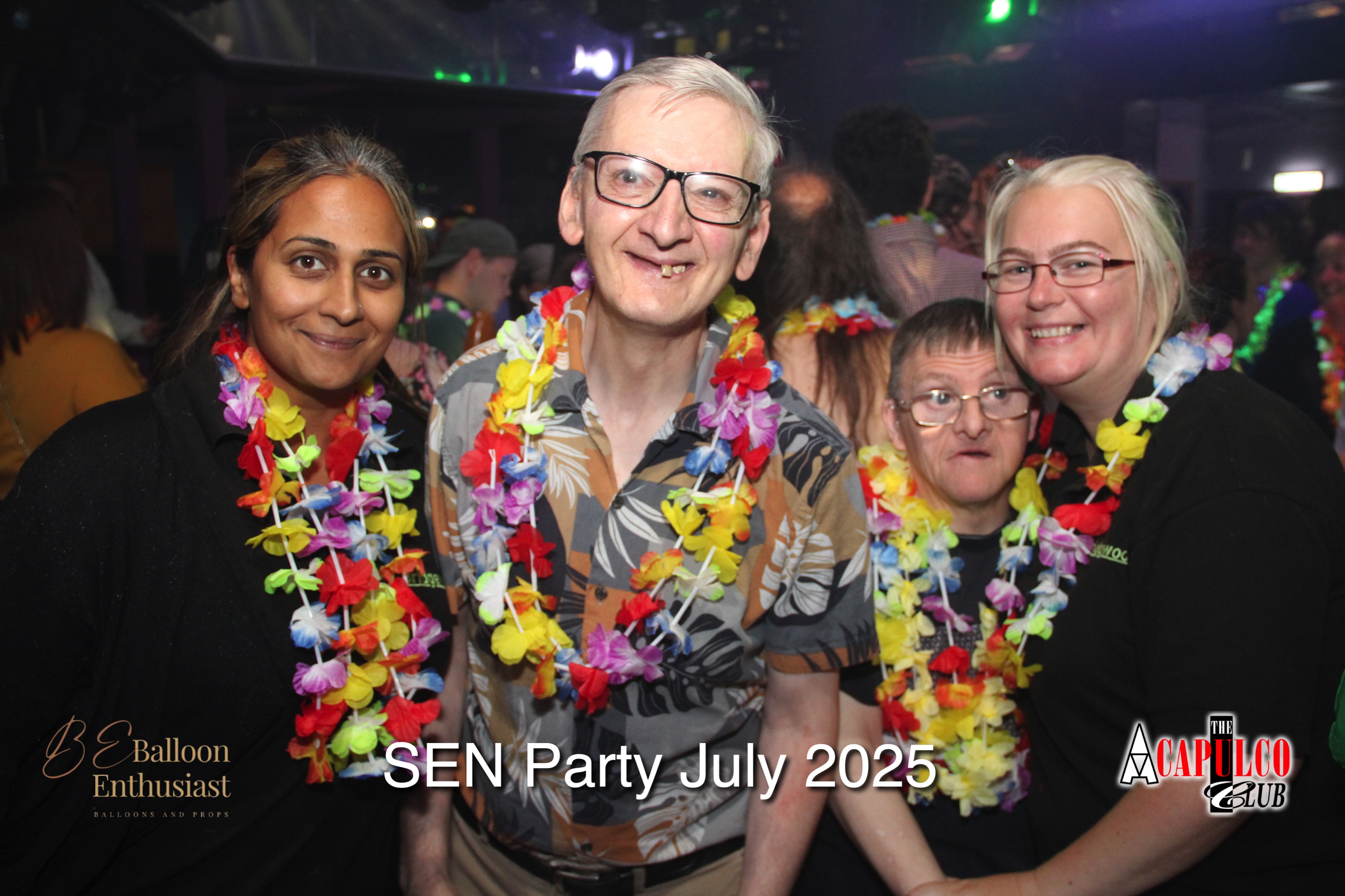 Sen Night Photos at Acapulco Easter / Summer Hawaiian Party - July 2025