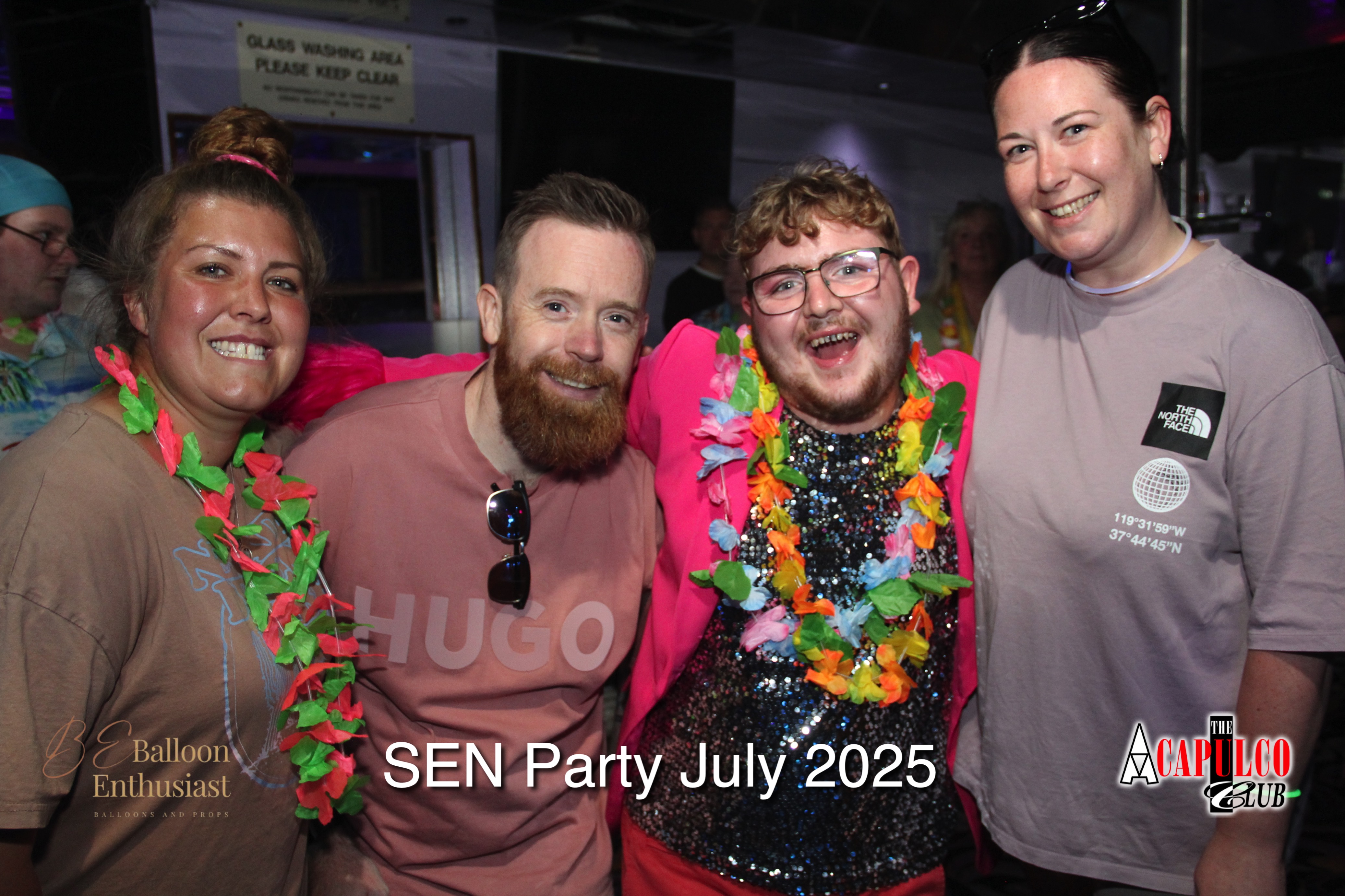 Sen Night Photos at Acapulco Easter / Summer Hawaiian Party - July 2025