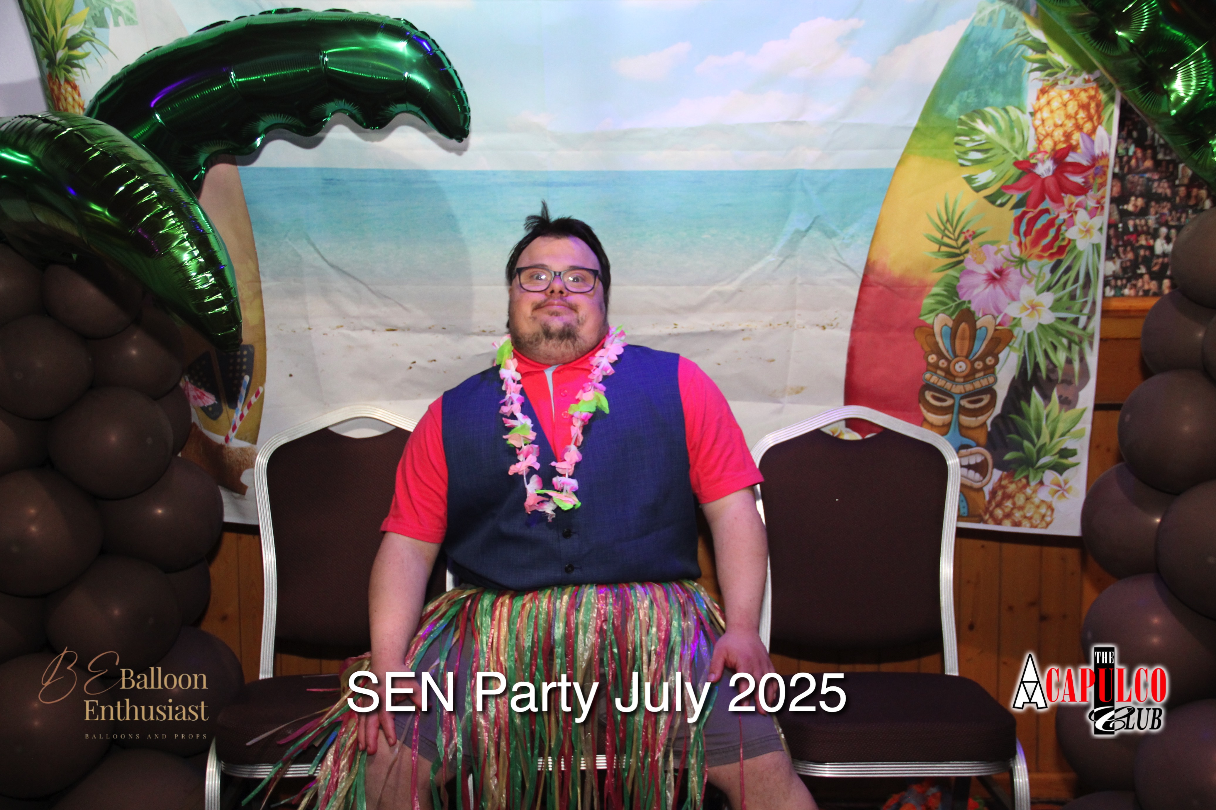 Sen Night Photos at Acapulco Easter / Summer Hawaiian Party - July 2025