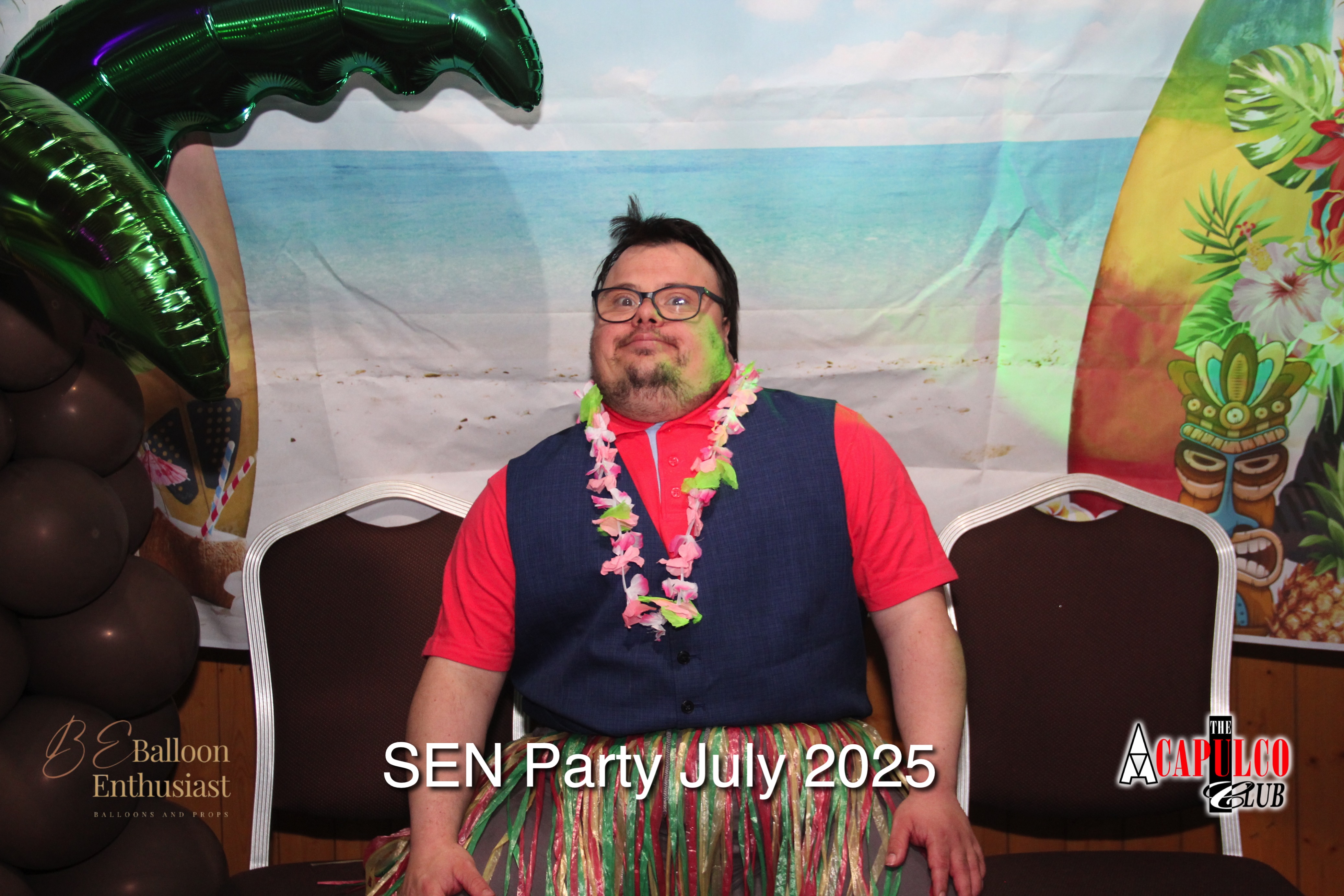 Sen Night Photos at Acapulco Easter / Summer Hawaiian Party - July 2025