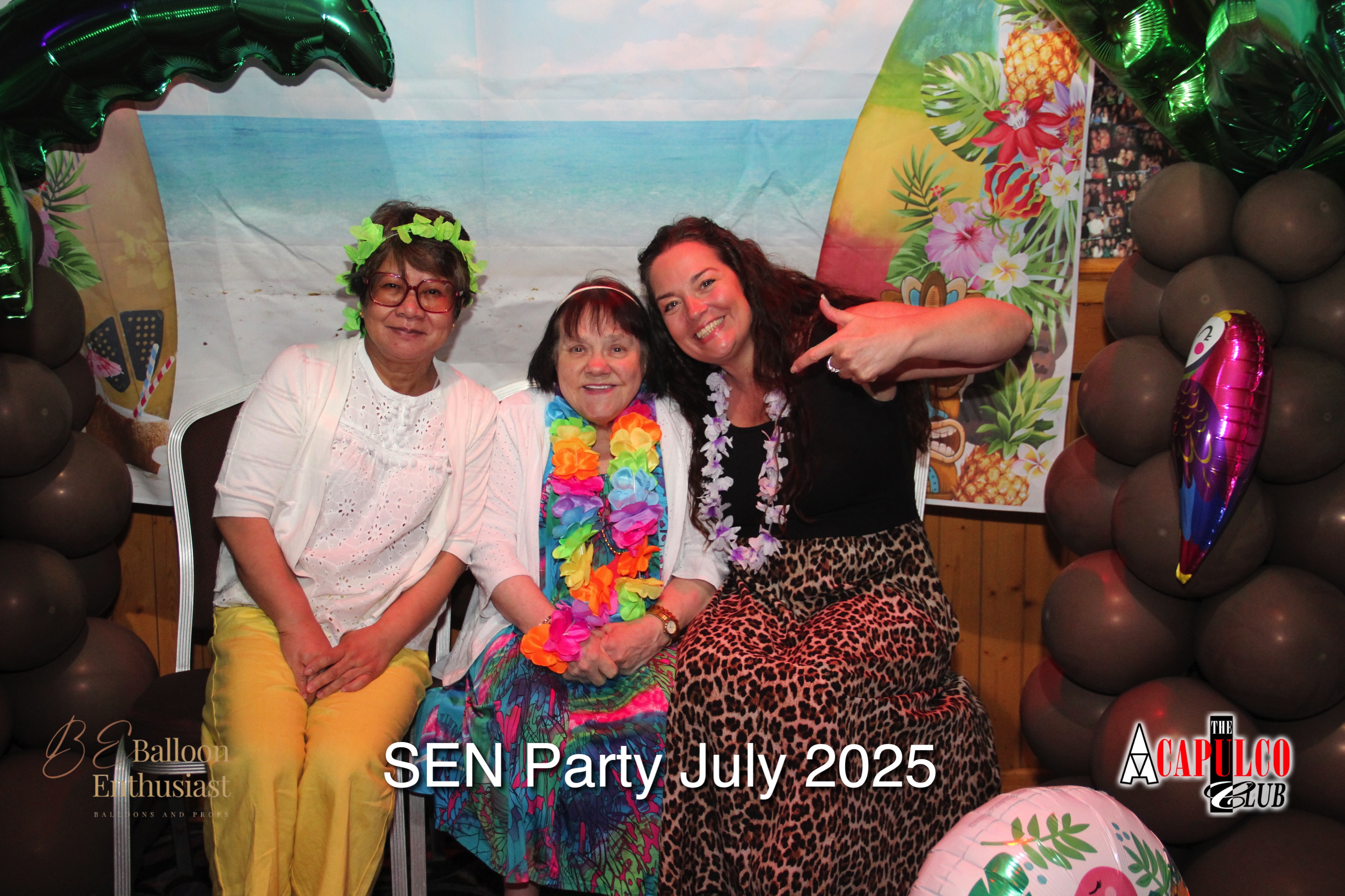 Sen Night Photos at Acapulco Easter / Summer Hawaiian Party - July 2025