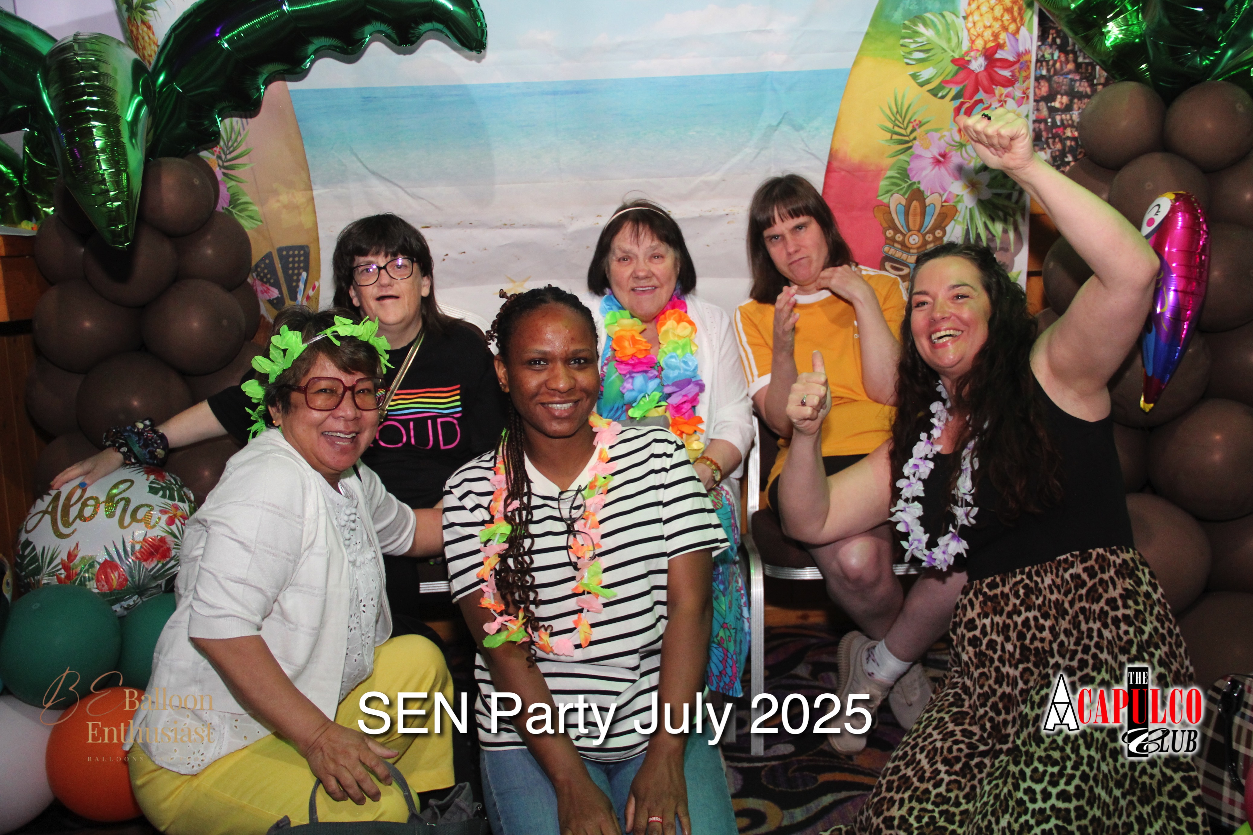 Sen Night Photos at Acapulco Easter / Summer Hawaiian Party - July 2025