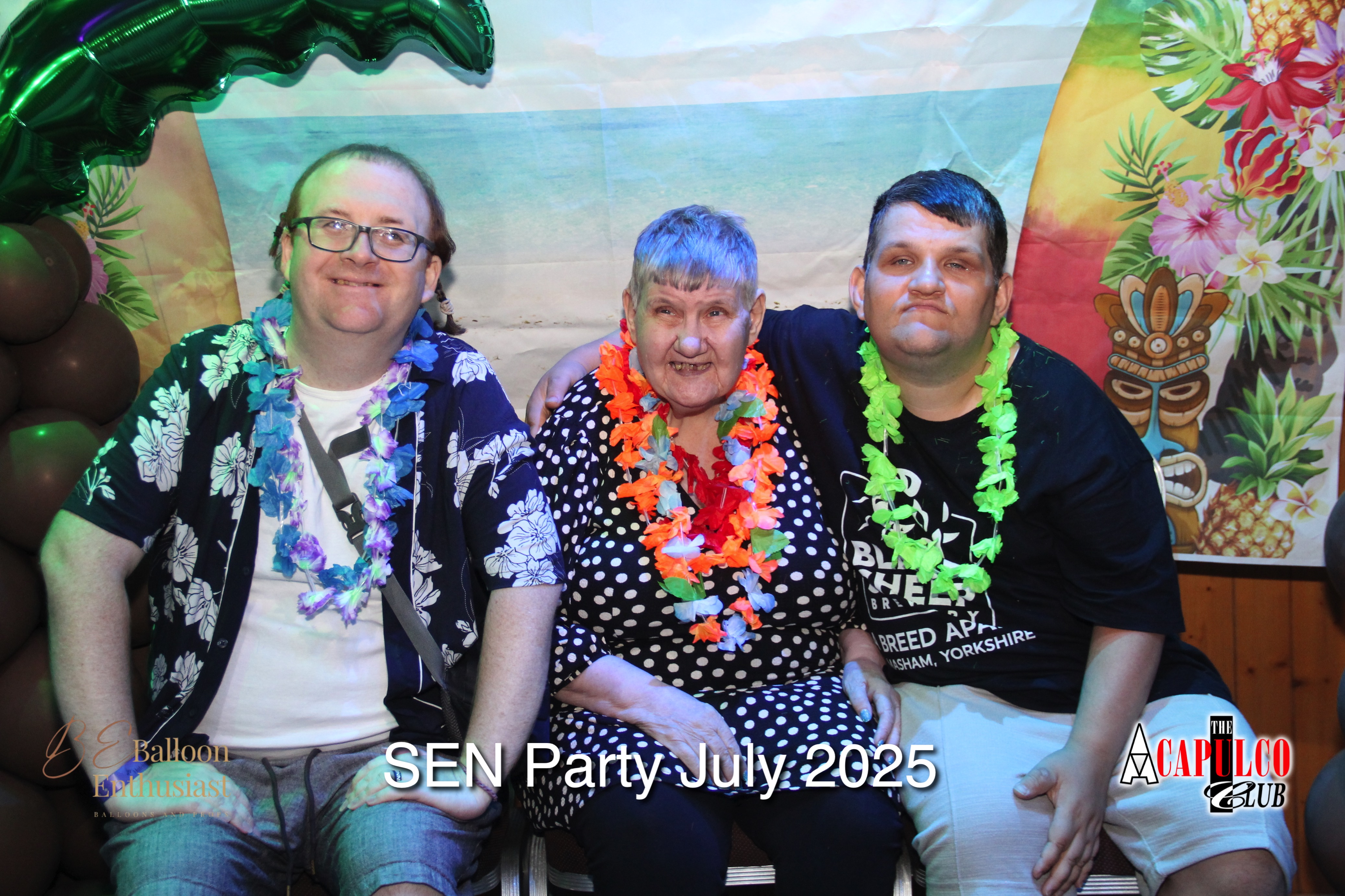 Sen Night Photos at Acapulco Easter / Summer Hawaiian Party - July 2025