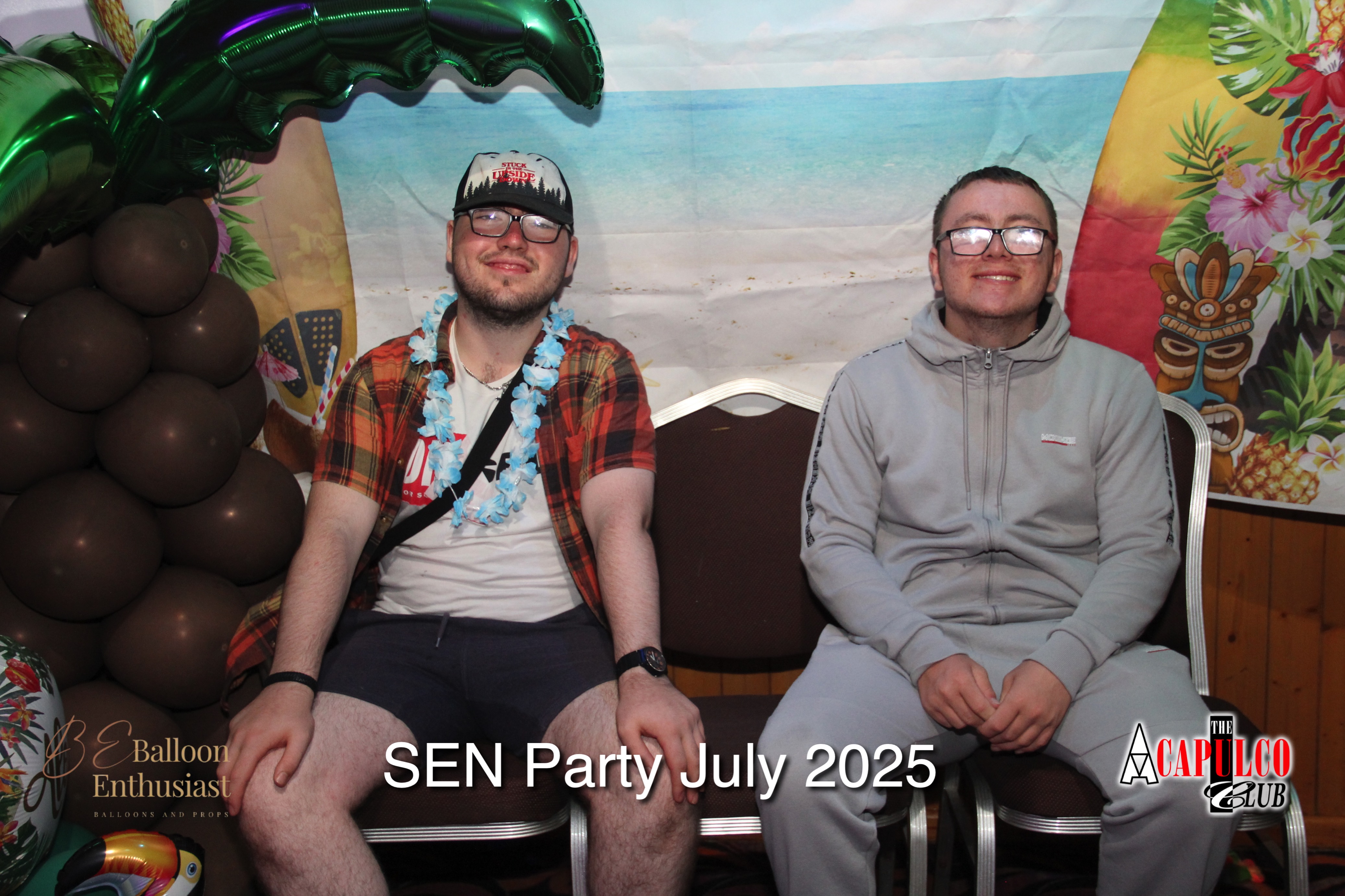 Sen Night Photos at Acapulco Easter / Summer Hawaiian Party - July 2025