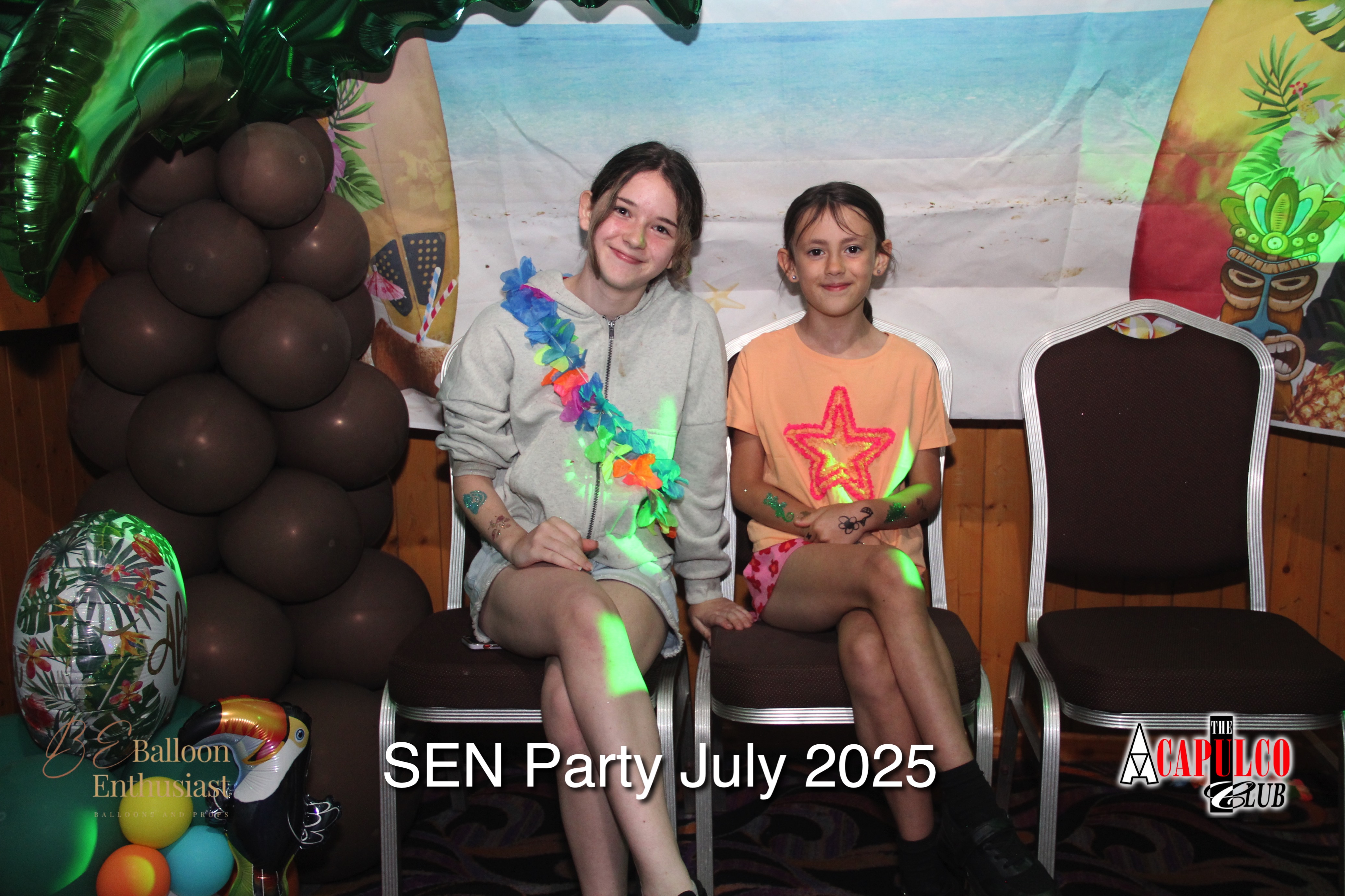 Sen Night Photos at Acapulco Easter / Summer Hawaiian Party - July 2025