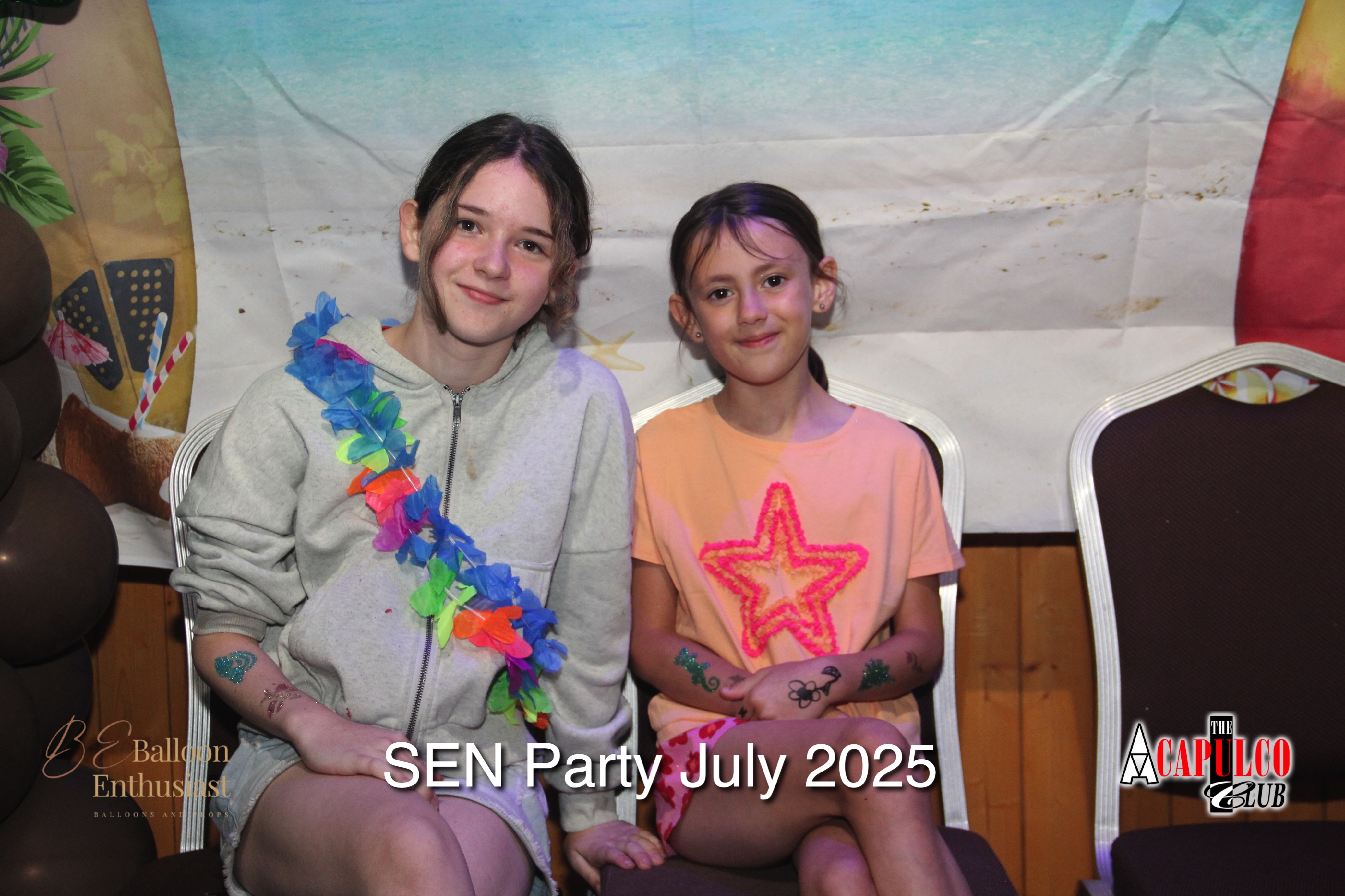Sen Night Photos at Acapulco Easter / Summer Hawaiian Party - July 2025