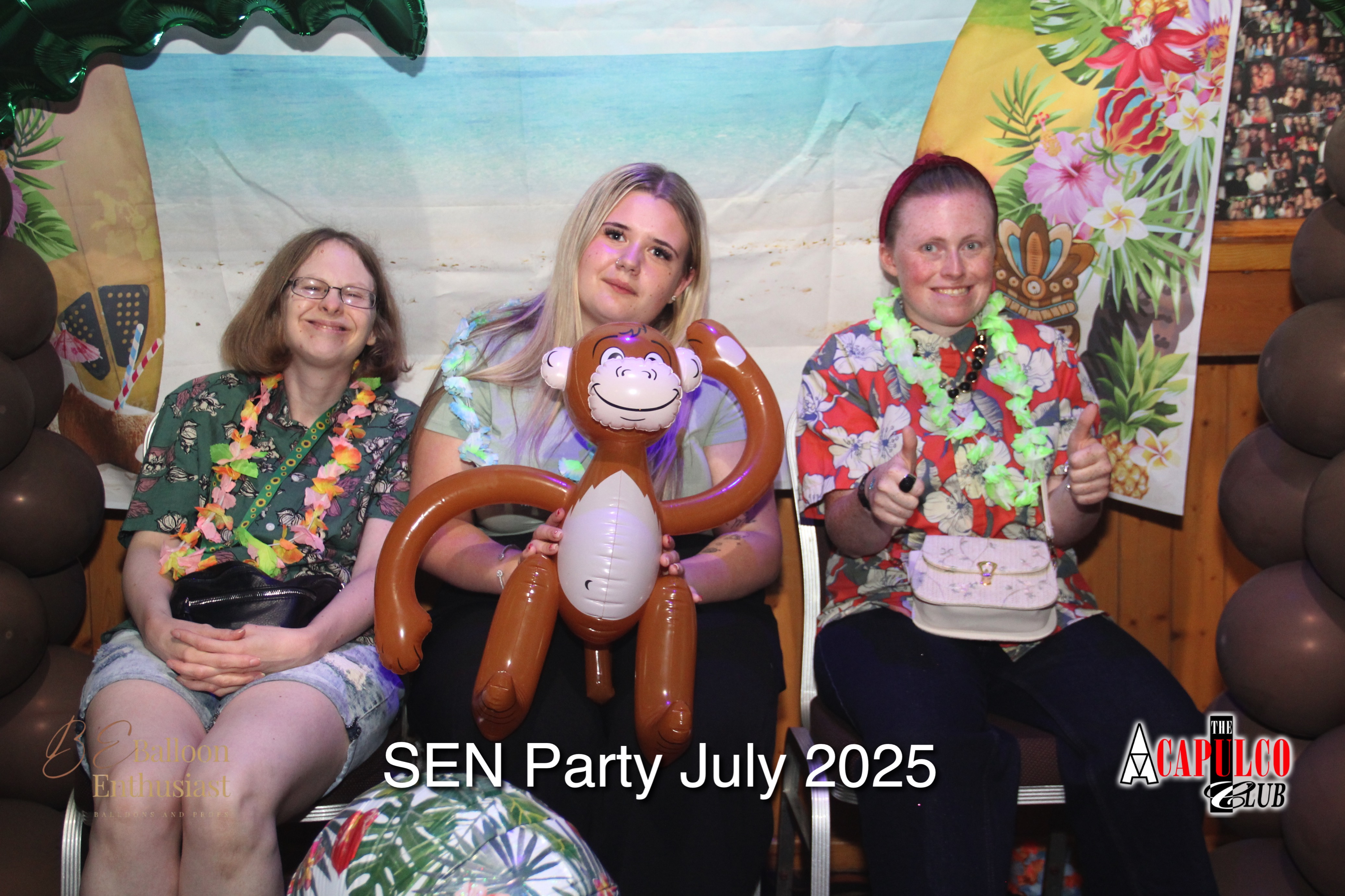 Sen Night Photos at Acapulco Easter / Summer Hawaiian Party - July 2025