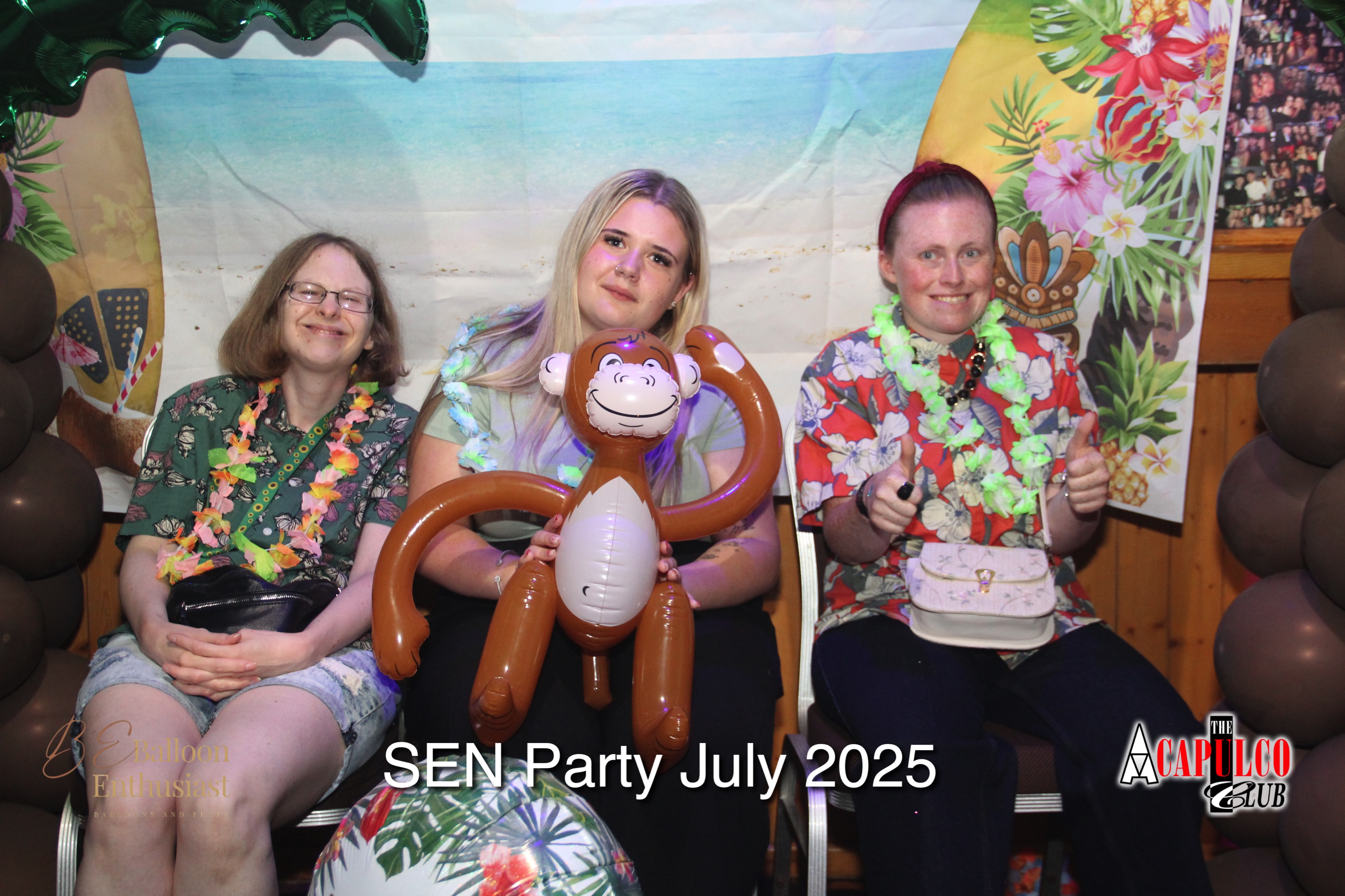 Sen Night Photos at Acapulco Easter / Summer Hawaiian Party - July 2025