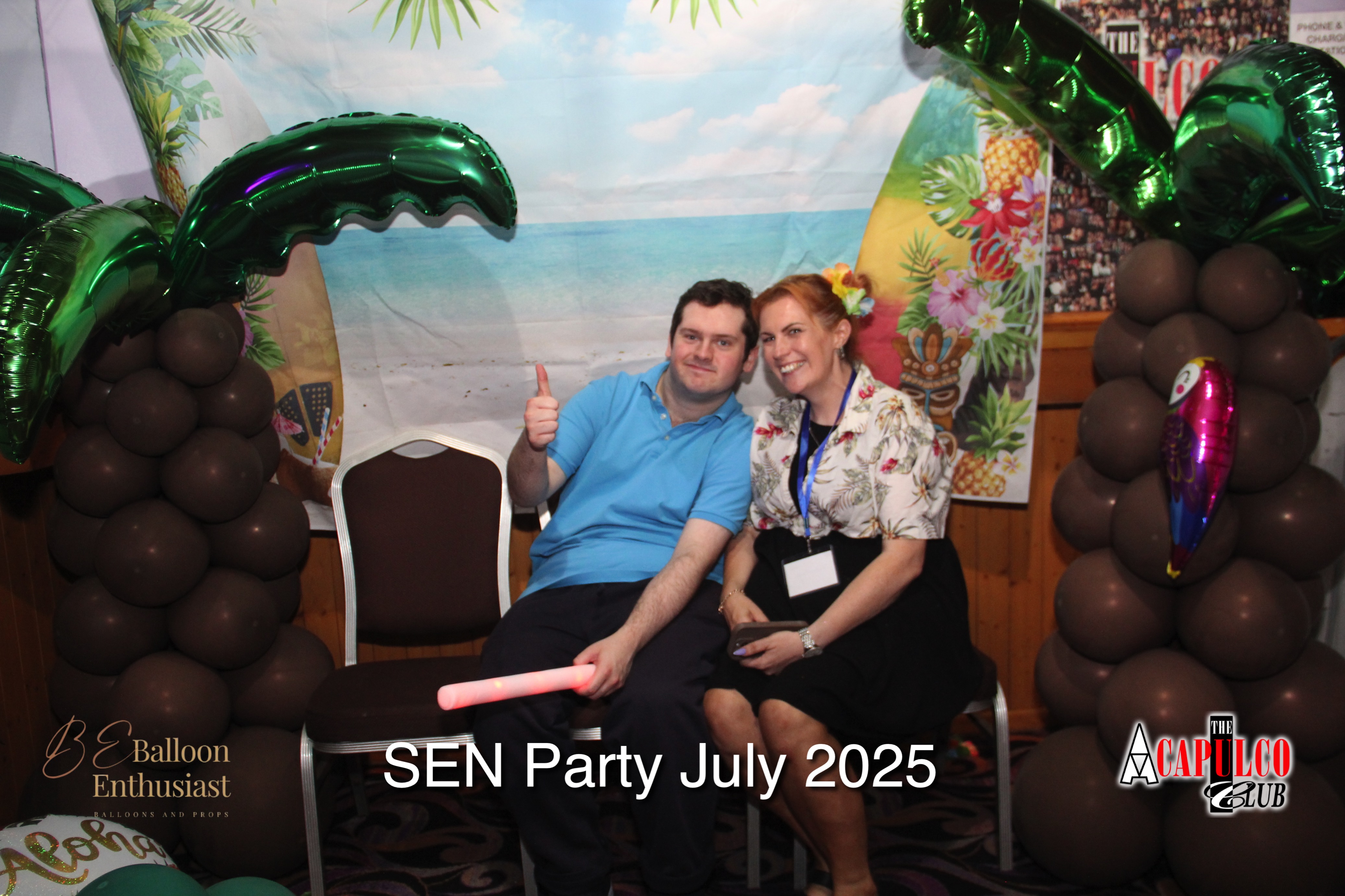 Sen Night Photos at Acapulco Easter / Summer Hawaiian Party - July 2025